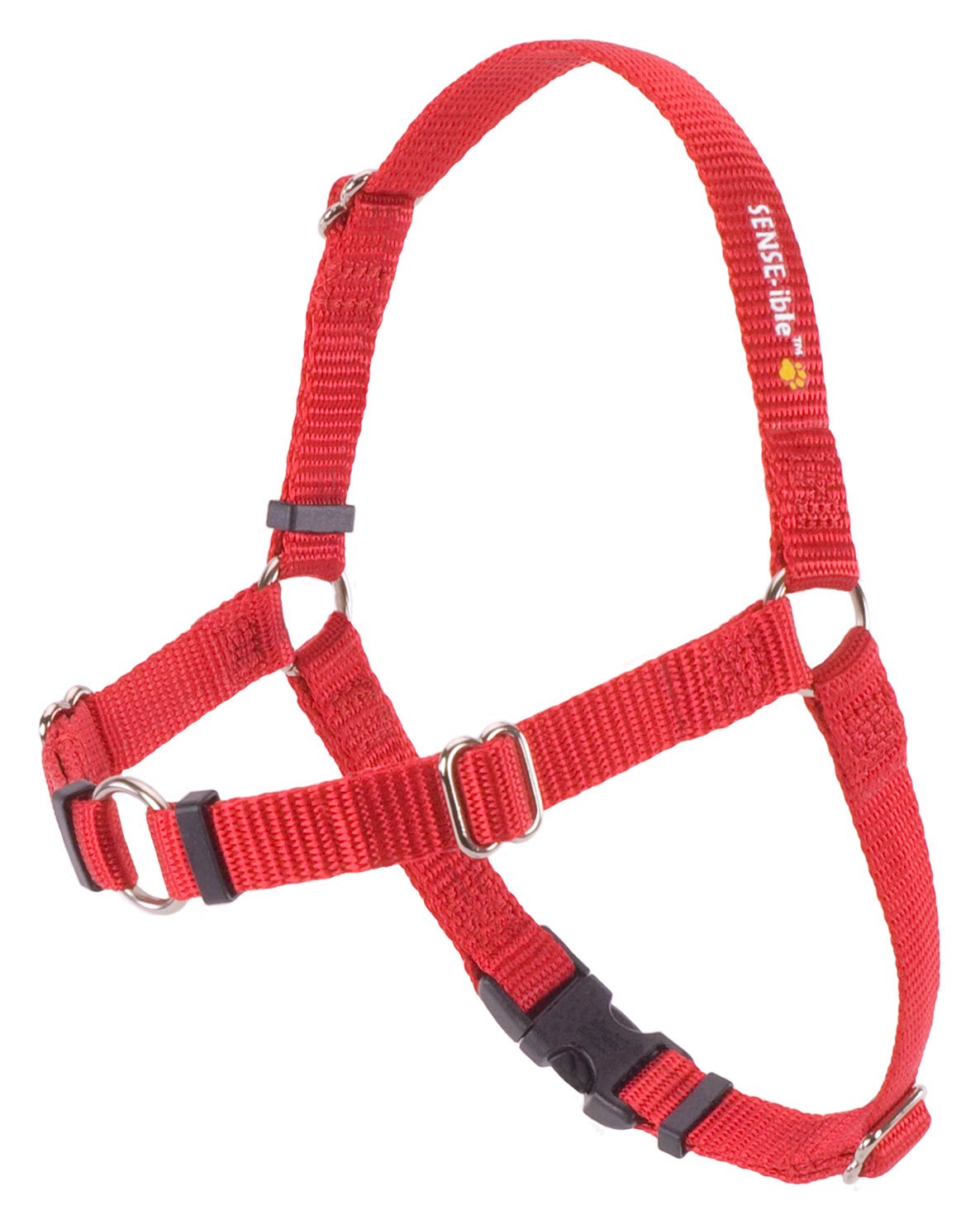 Sense-Ible No-Pull Dog Harness - Red Small