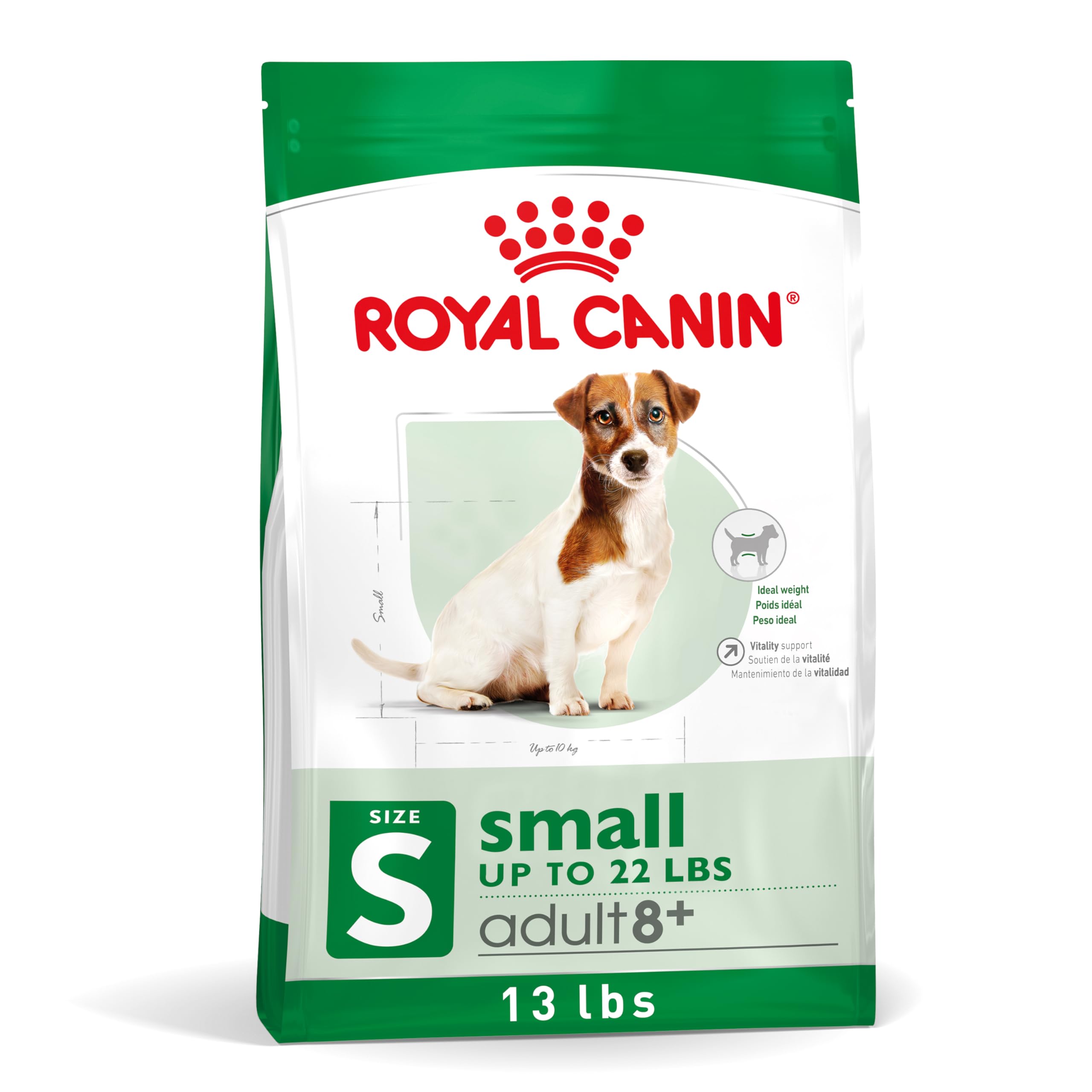 Royal Canin Size Health Nutrition Small Adult 8+ Dry Dog Food, 13 lb bag