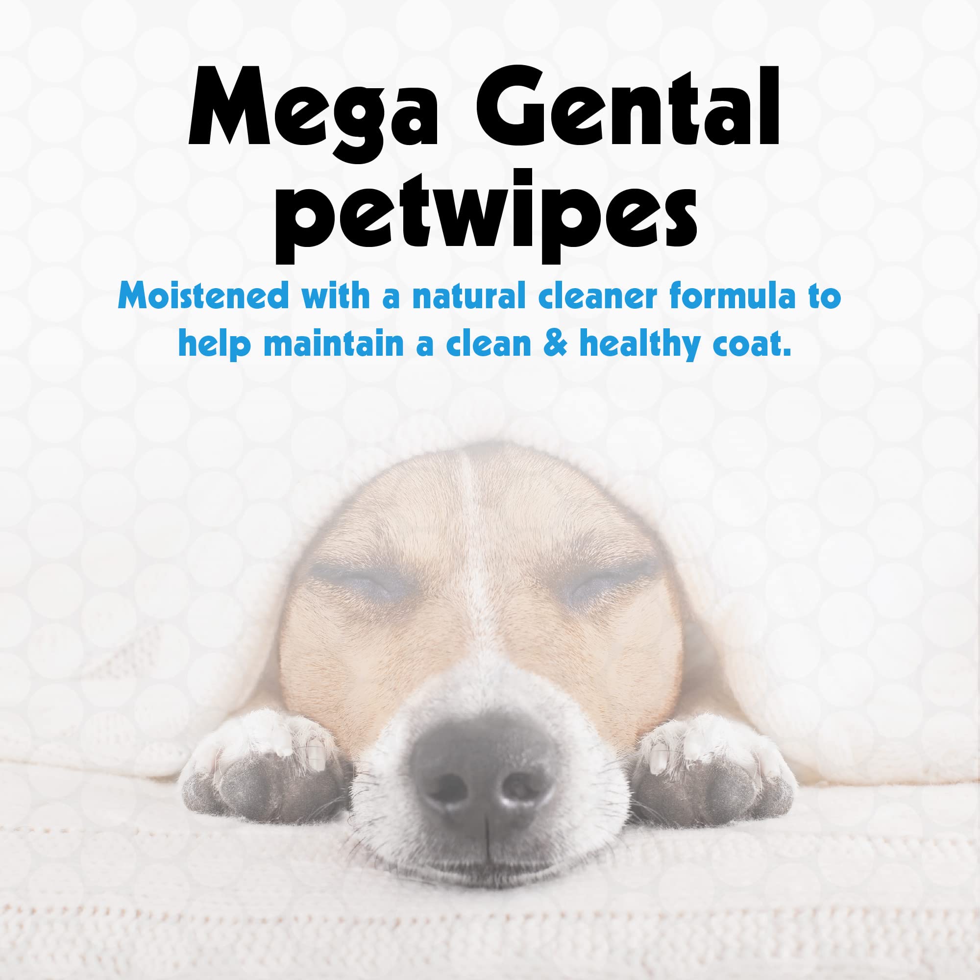 Petkin Mega Petwipes, 200 Wipes - Pet Wipes For Dogs And Cats - For Face, Paws, Ears, Body And Eye Area - Super Convenient Dog Cleaning Wipes, Ideal For Home Or Travel - Easy To Use
