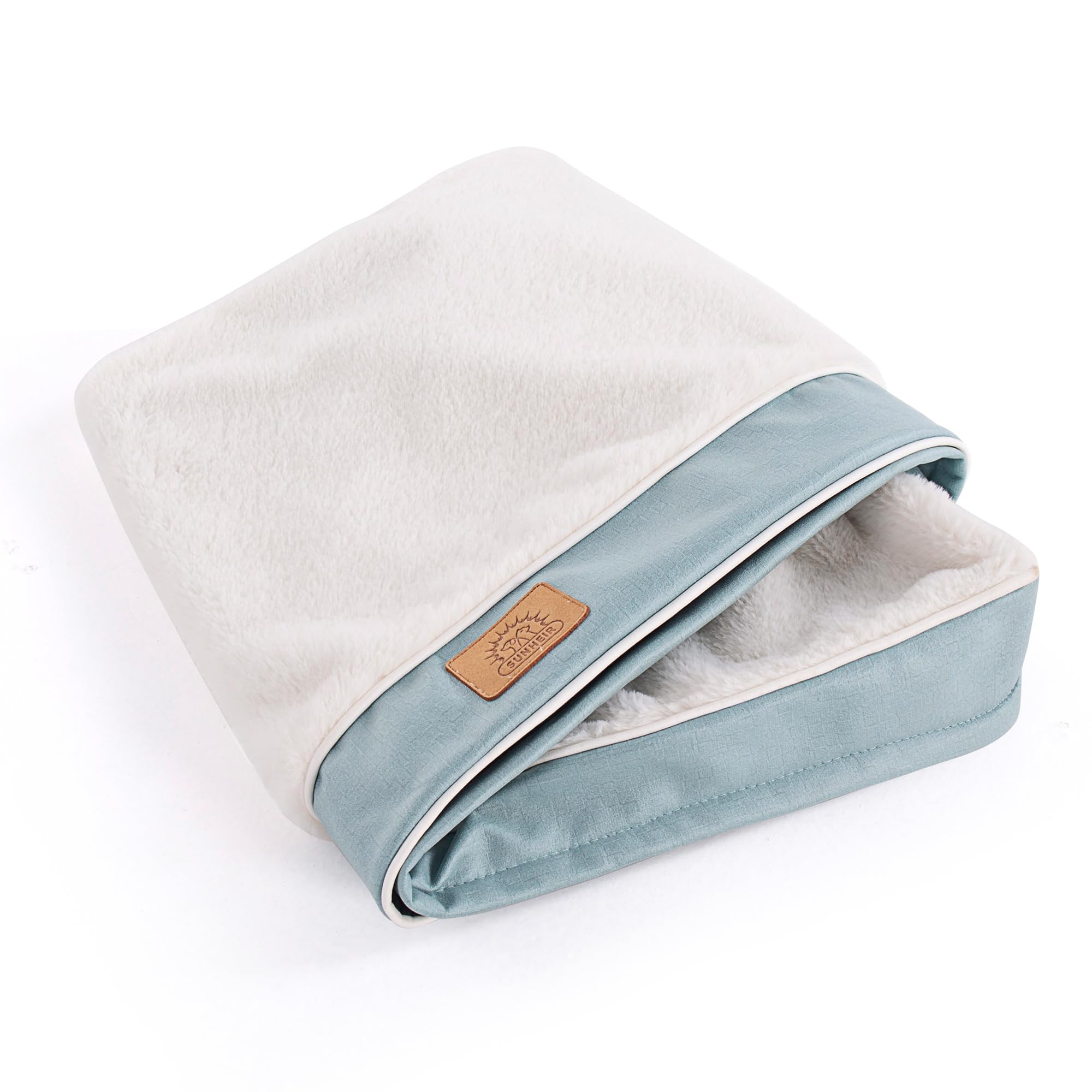 Sunheir Dog Bed Covers Soft Plush Replacement Washable, Extra Large Waterproof Dog Bed Cover With Zipper, Pet Bed Cover 41X27X3 