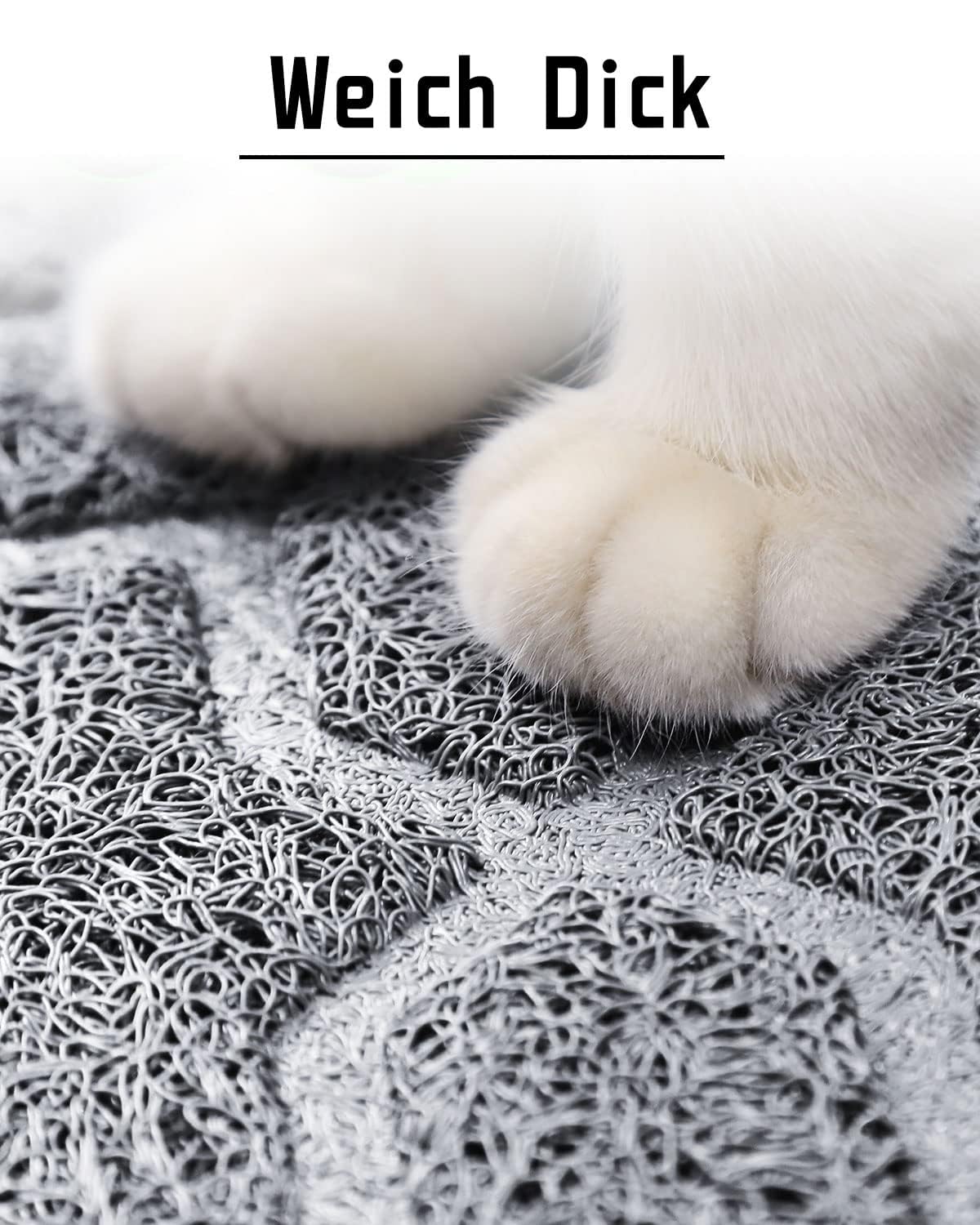 Yimobra Cat Litter Mat, Soft Premium Pvc Pad For Cat Litter Box Mats, Non Slip Durable Litter Trapping Rug, Phthalate Free, Urin