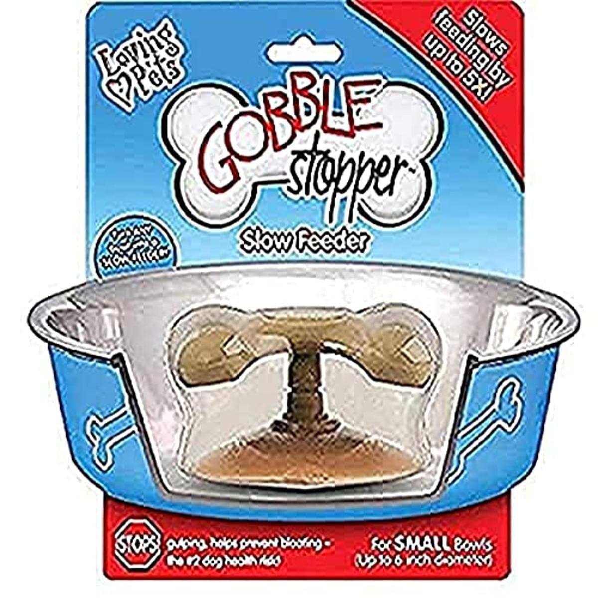 Loving Pets Gobble Stopper Slow Feeder Small