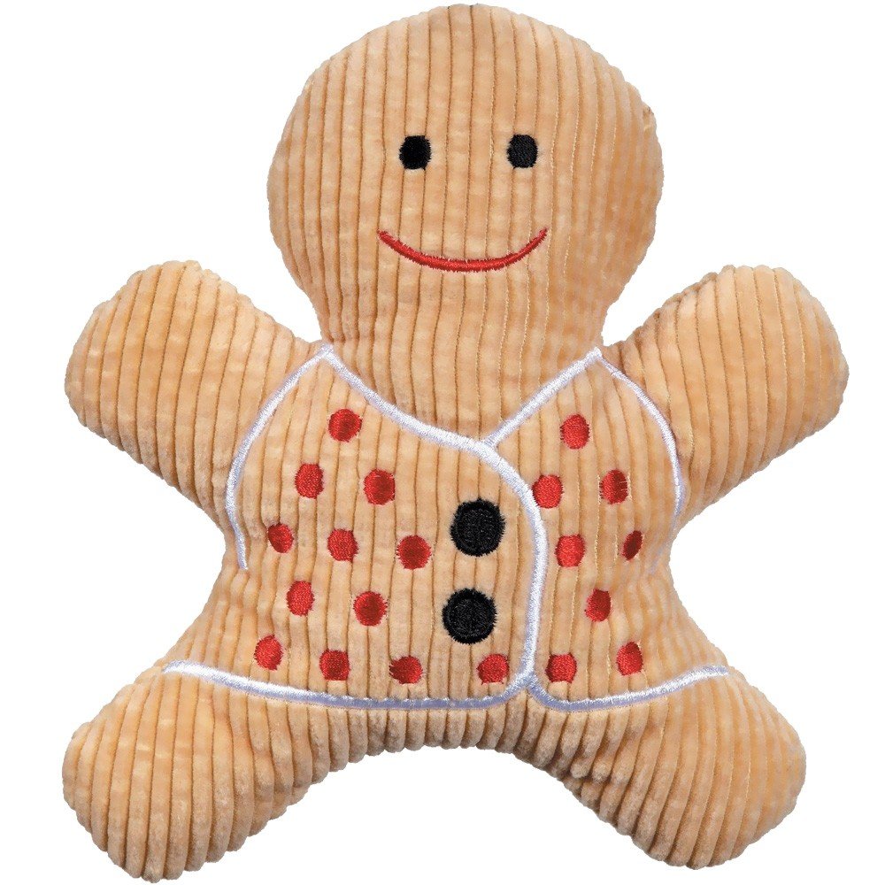 Grriggles Scented Gingerbread Men Vest, Light Brown