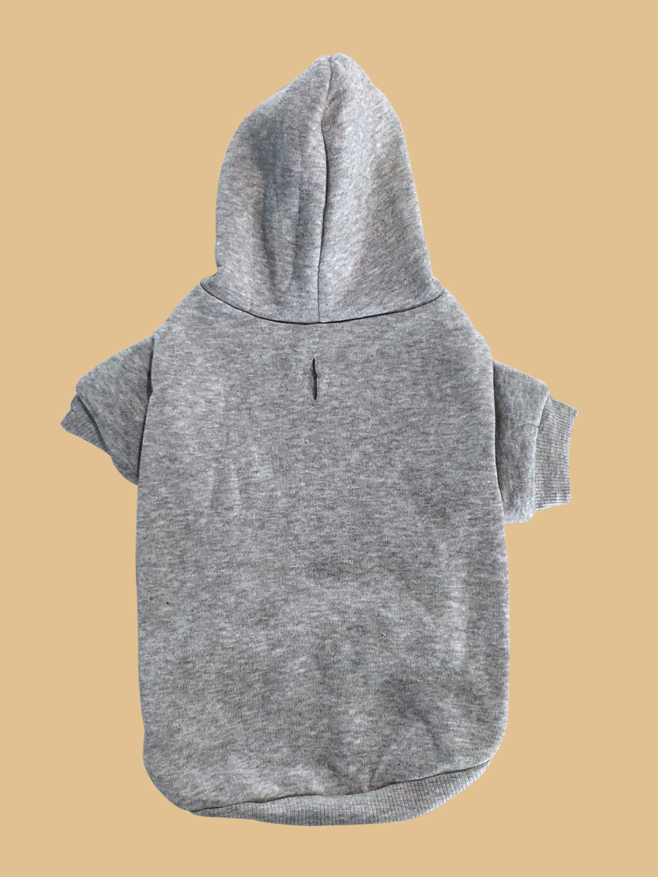 Qwinee Basic Dog Hoodie, Dog Warm Jacket, Cat Apparel, Dog Shirt, Dog Clothes For Puppy Kitten Small Medium Dogs Cats Light Grey Medium