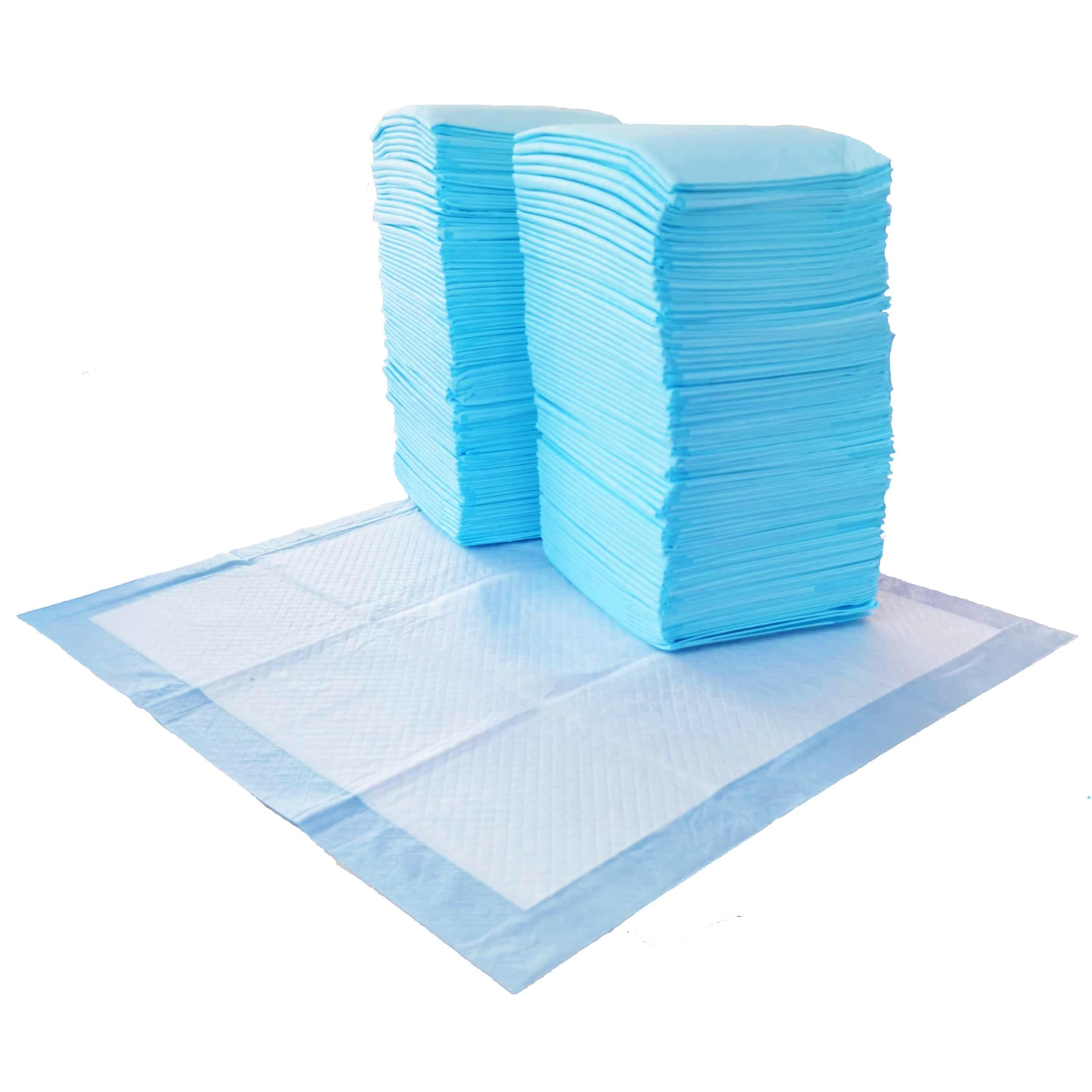 Amazon Basics Absorbent Puppy Pads for Potty Training and Incontinence, 5-Layer Leak-Proof Design, Quick-Dry Surface, Regular Si
