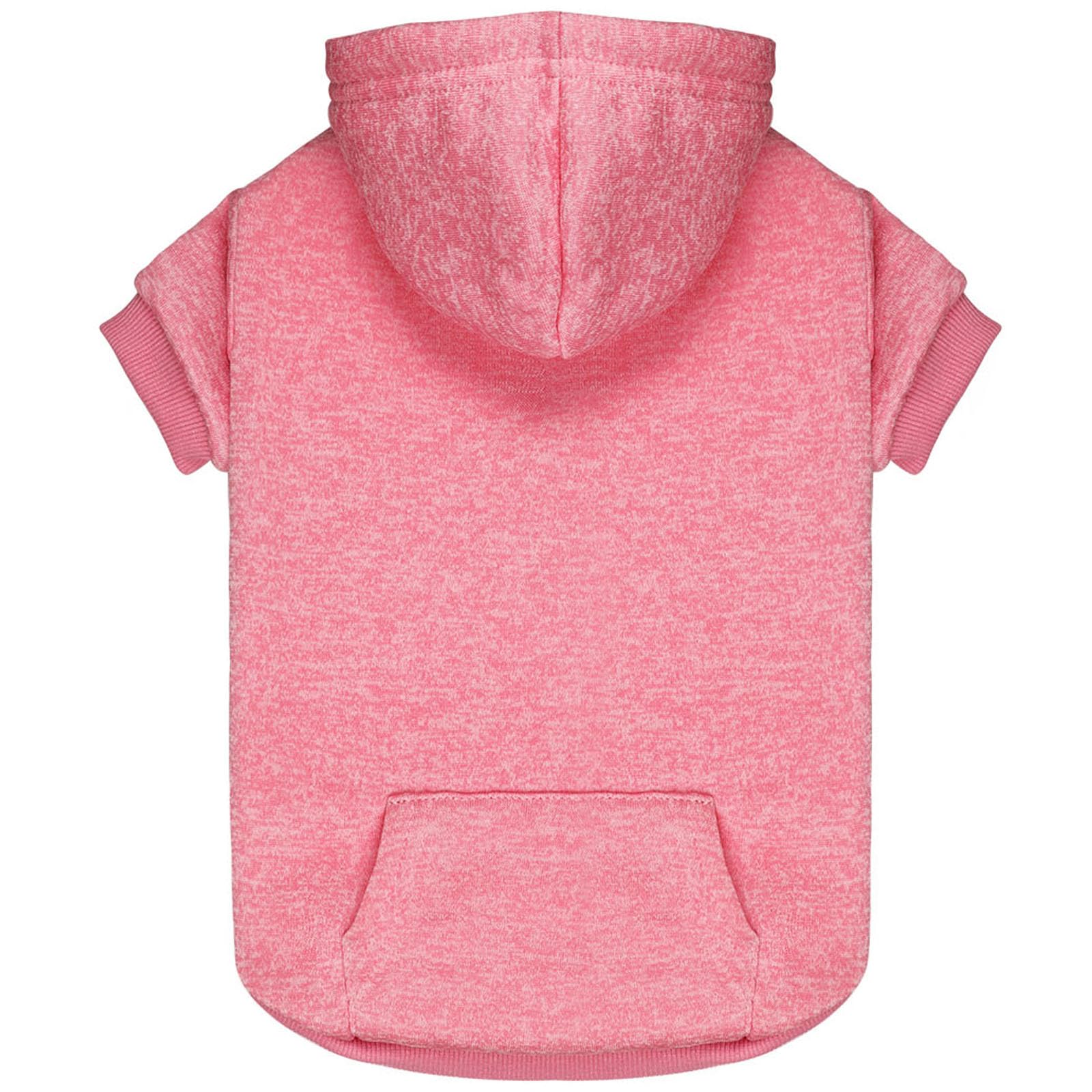 Dog Sweaters For Medium Dogs Dog Hoodie Fleece Sweater Soft Clothes Sweatshirt With Pocket Hoodie For Medium Dogs(Pink&M)