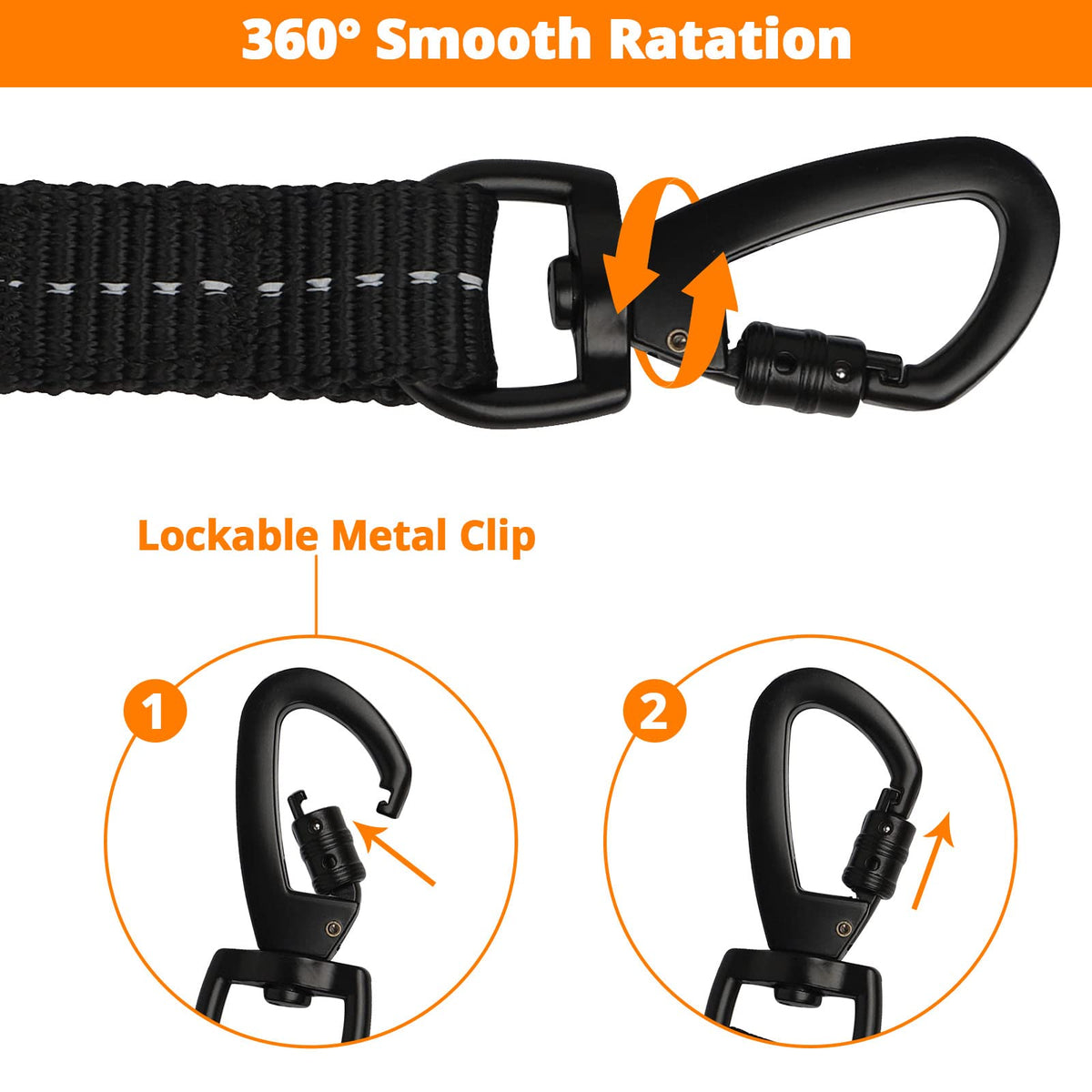 jenico Long Dog Leash 100FT: Heavy Duty Nylon Rope Leashes for Dogs Tr ...