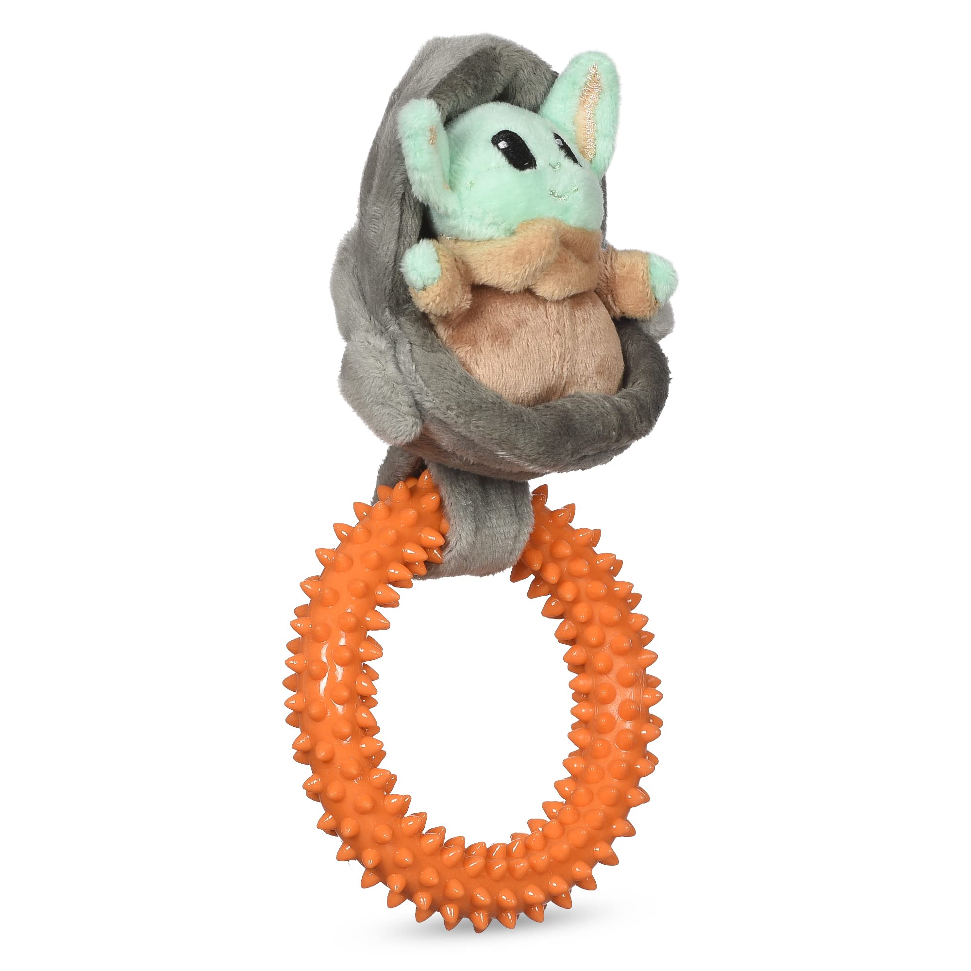 Star Wars For Pets Grogu Cradle Puppy Ring Teether Toy | Grogu Teething Toy For Puppies | Dog Toys, Puppy Teething Toys, Puppy Safe Chew Toys, Dog Chew Toys | Gifts Fans