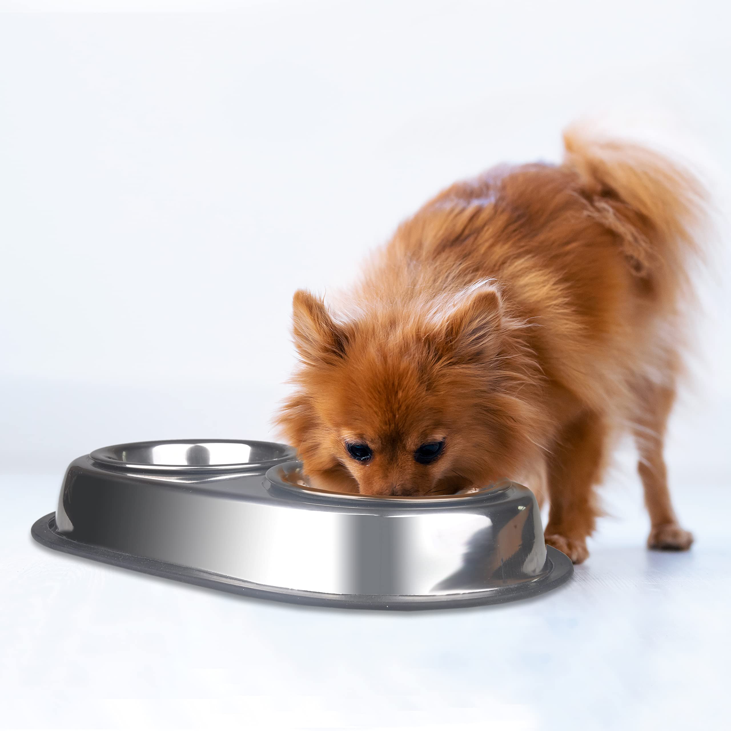 Van Ness Stainless Double dish Small