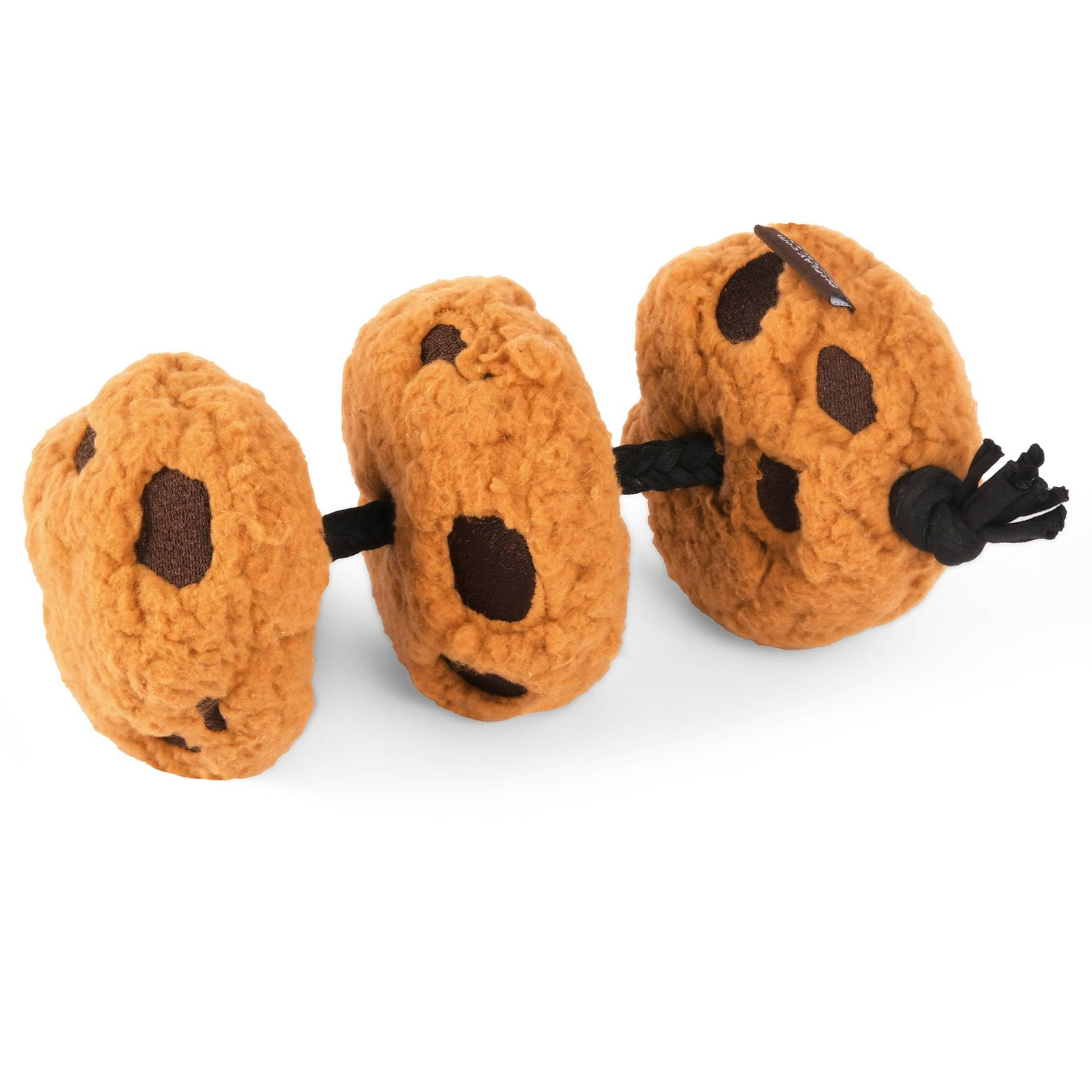 P.L.A.Y. Cute Plush Dog Toys - Coffee Shop Food Themed Durable Squeaker Chew Toy, Great for Puppies & Small, Medium, Large Dogs
