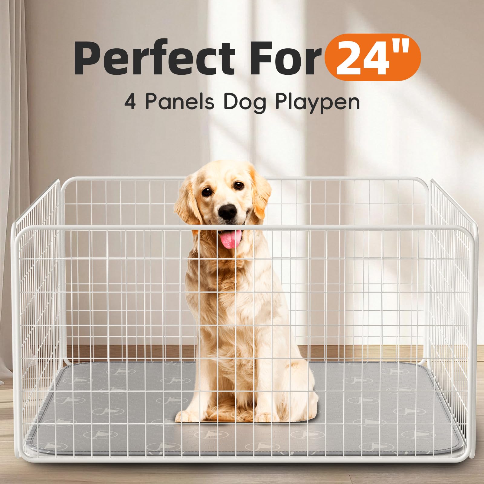 Washable Pee Pads For Dogs 6 Pack, 36'' X 36'' Reusable Pee Pads For Dogs, Super Absorbent Pet Training Pads, Reusable Puppy Pad