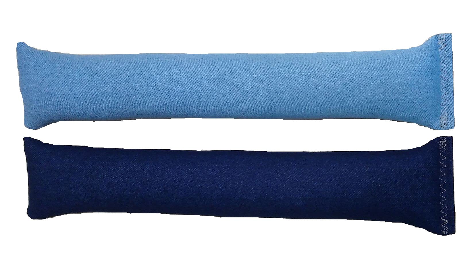 West Coast Pet Products 15' Catnip Cat Kicker Toys/Kitty Kick Sticks/Cat-Nip Kick Sticks (Light Denim And Dark Denim) (Kickers 