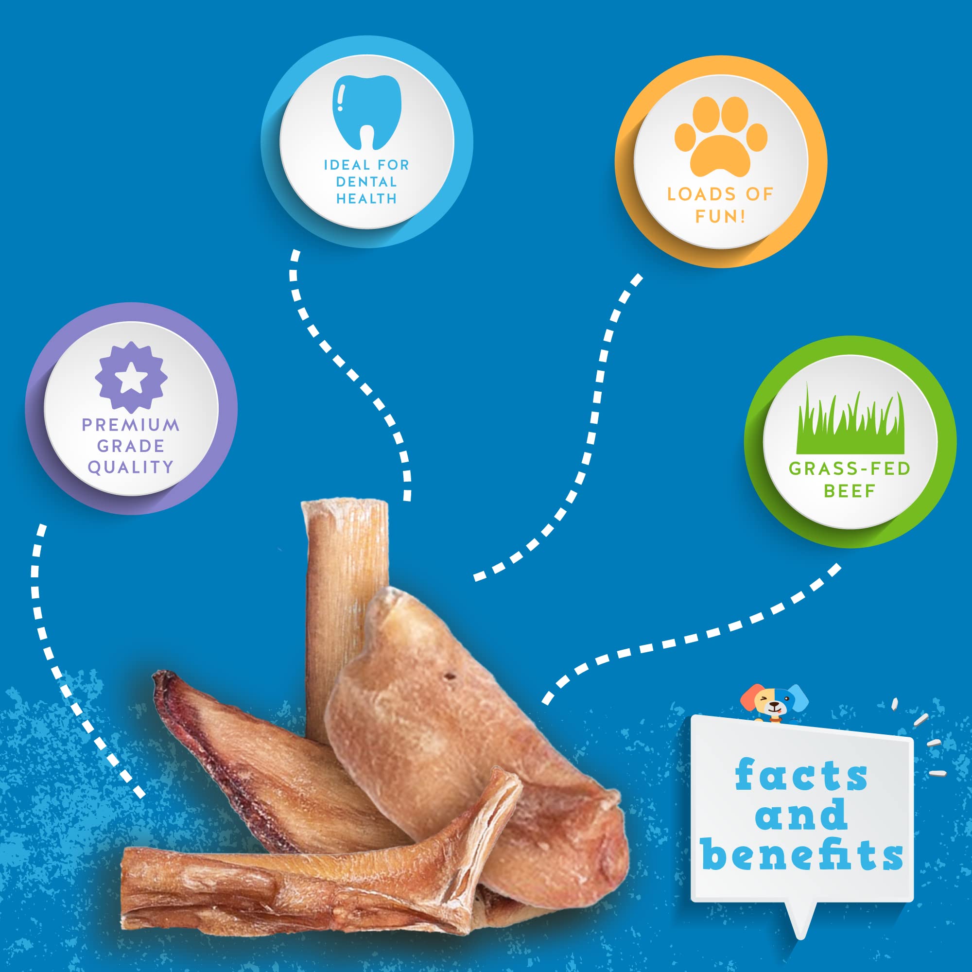 Jack&Pup Bully Bites (2 LB Bag), Small Bully Sticks for Small Dogs, 1-3 Inch Chews for Puppies, Seniors and Smaller Dogs