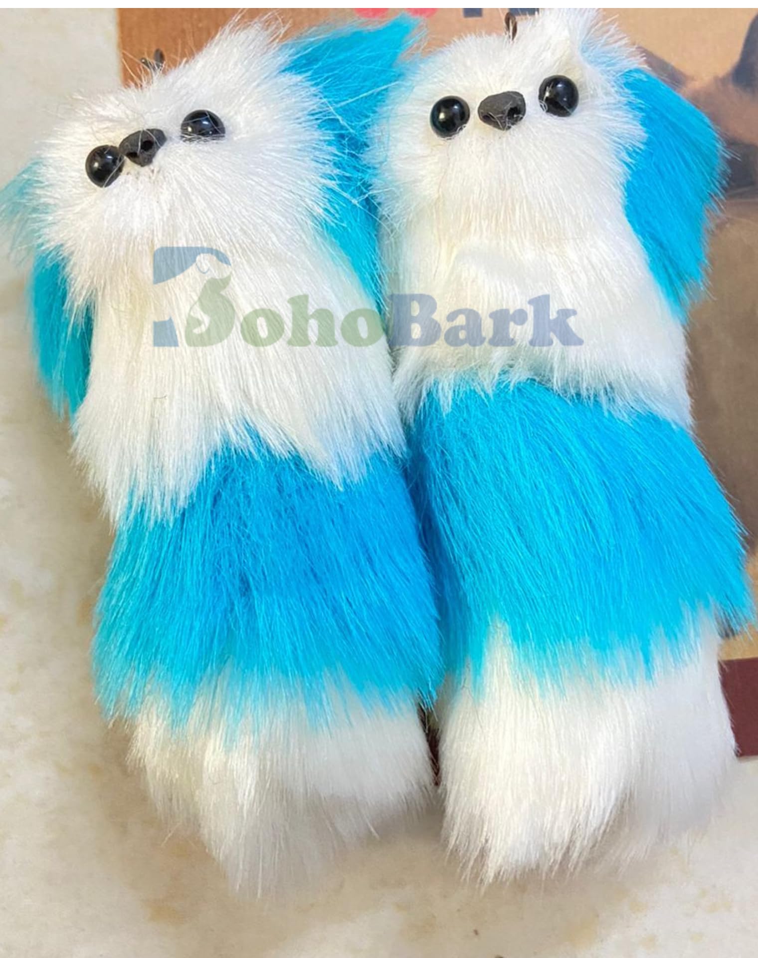 Bohobark Cat Micetoy Stuffed 2Pcs Novelty Biteproof Pet Catnip Toy Kitten Interactive Toy Chewing Biting Hunting Chasing Activit