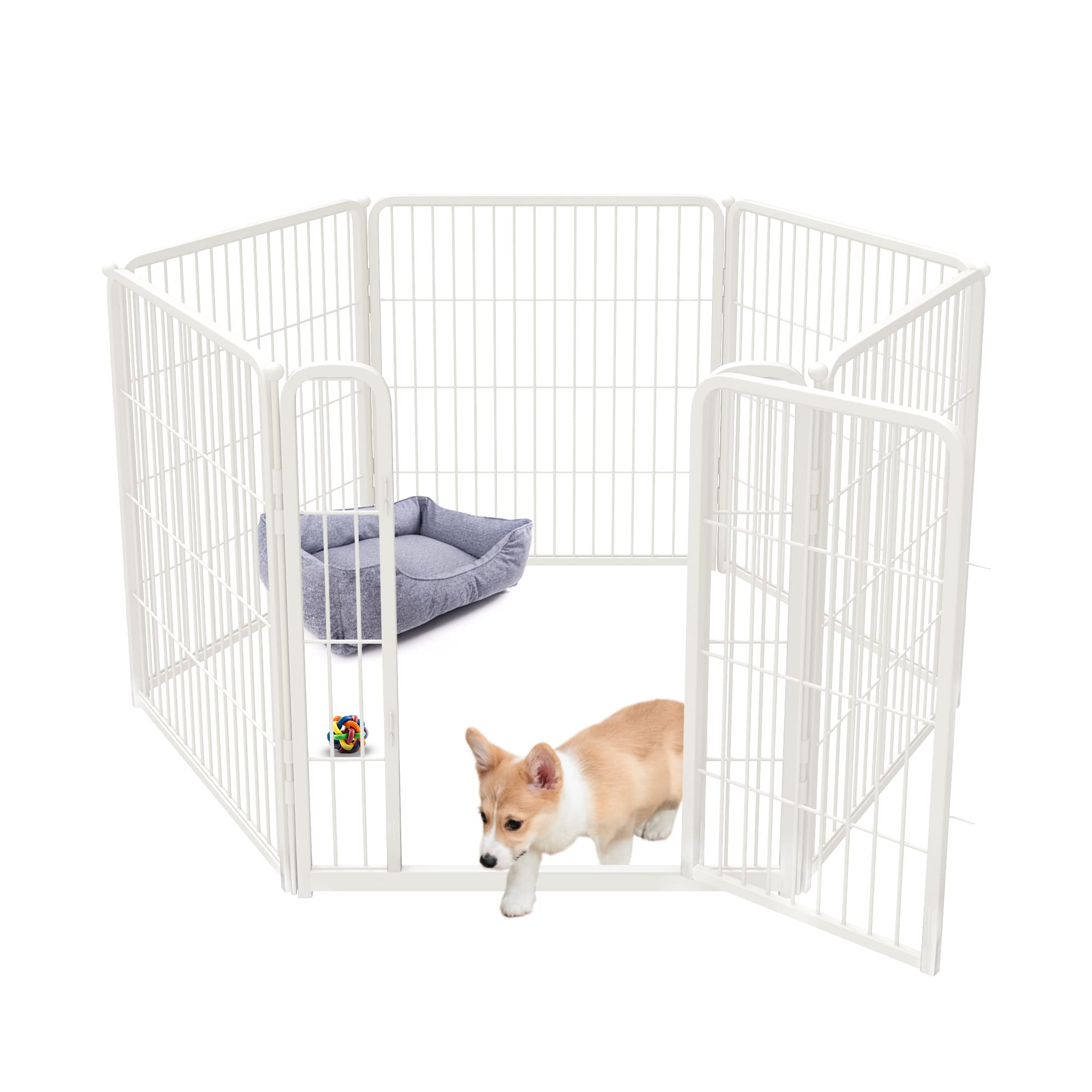 Fxw Homeplus Dog Playpen Designed For Indoor Use, 32'' Height For Medium Dogs?Patent Pending