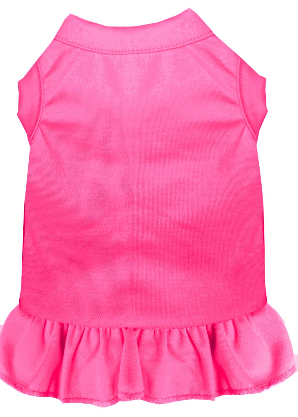 Pet Dog & Cat Dress Blank, Plain Bright Pink Lg (10-14 Lbs.)