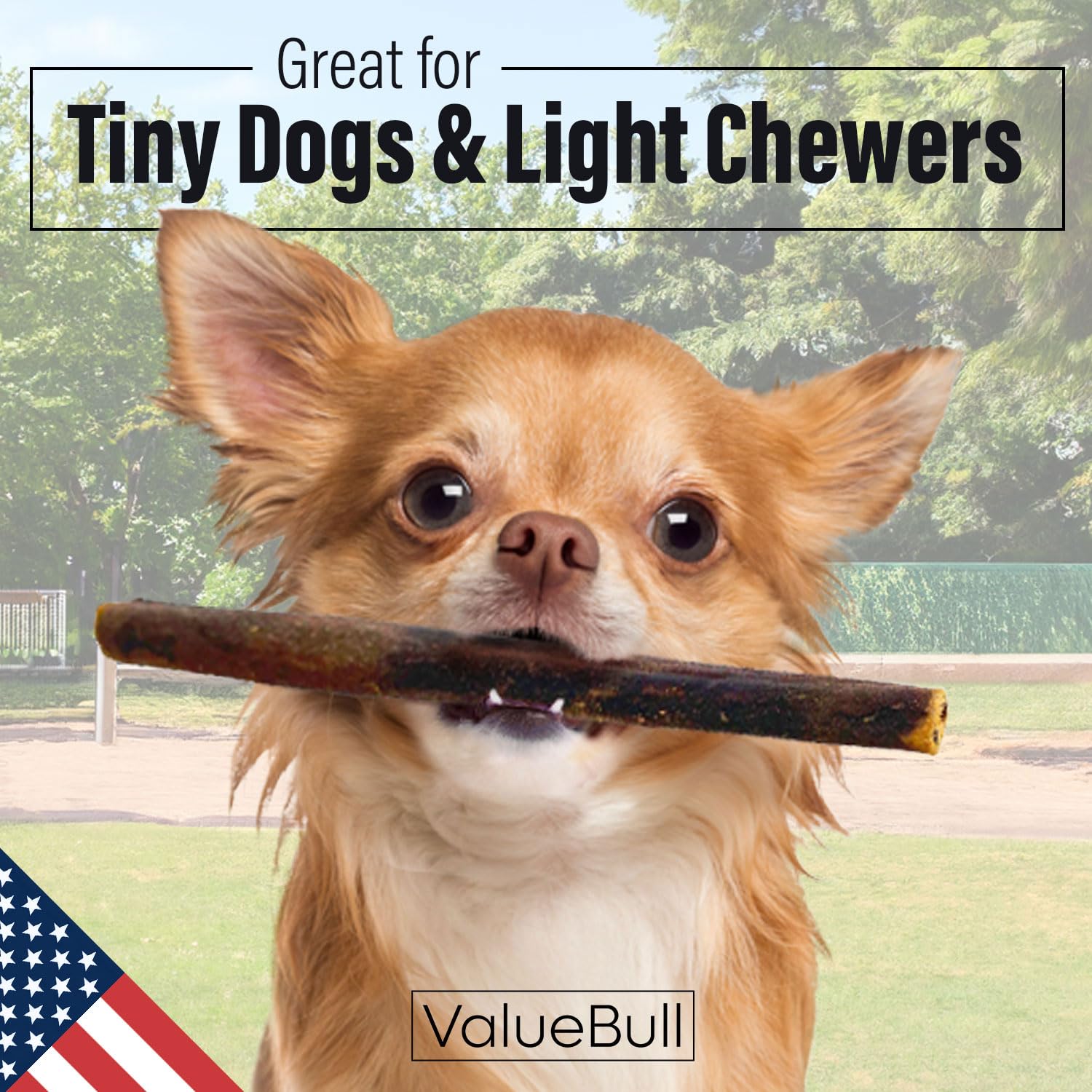 ValueBull USA Collagen Sticks for Small Dogs, 6 Inch Extra Thin Chews, Natural Dog Treats, 200 Count Bulk Pack - Promotes Joint,