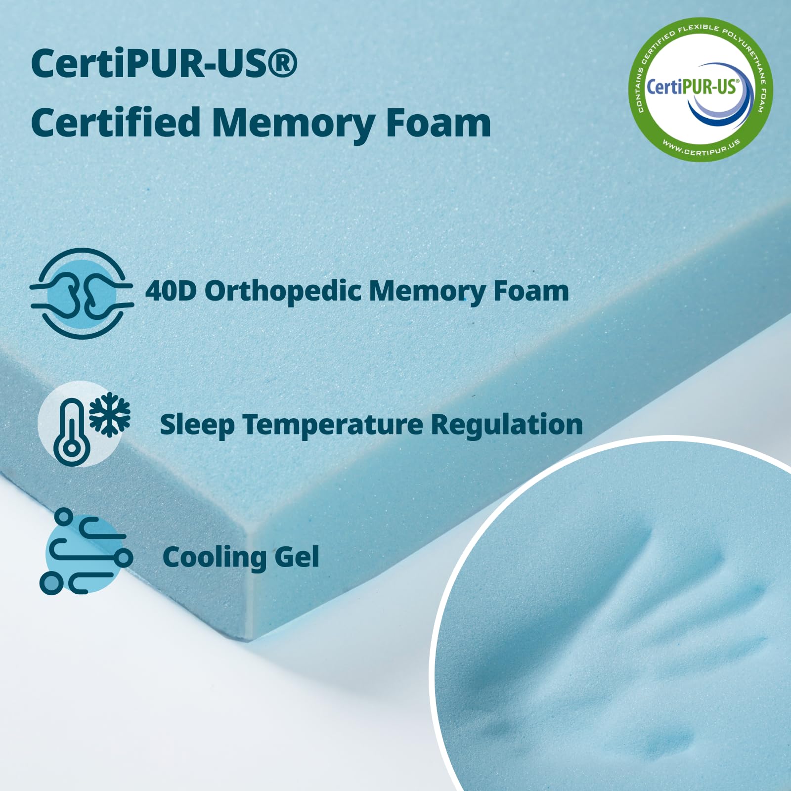 Liorce Memory Foam Dog Crate Pad - Large Dog Bed Mat For Crates With Removable Washable Cover And Waterproof Lining - Pet Bed Ma