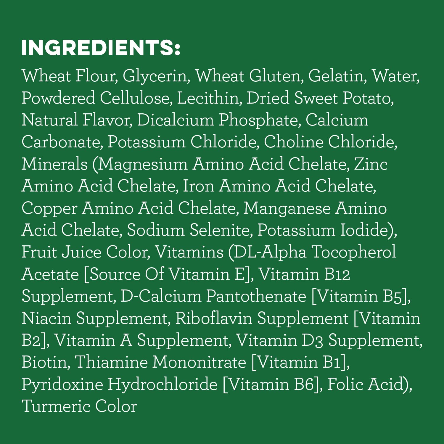 Greenies Teenie Natural Dog Dental Treats, Sweet Potato Flavor, 36 oz. Pack (130 Treats)