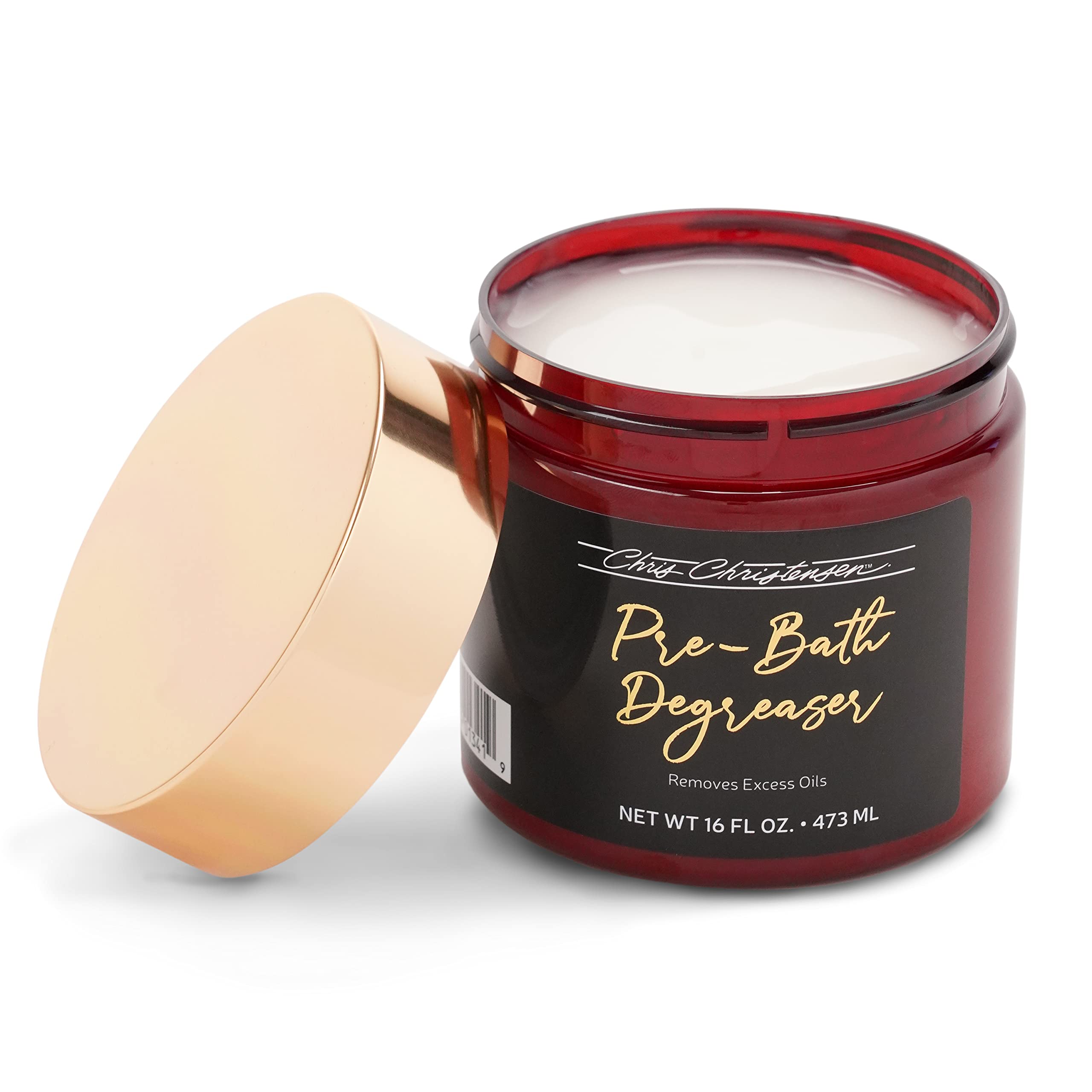 Chris Christensen Top Cat Pre-Bath Degreaser Solution For Cats, Groom Like A Professional, Removes Excess Oils, Made In Usa, 16 Oz