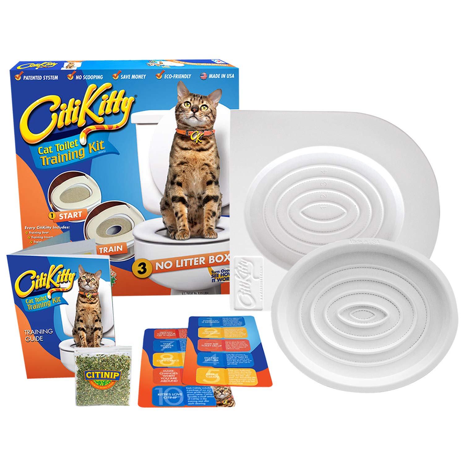Citikitty Cat Toilet Training Kit (One Pack)