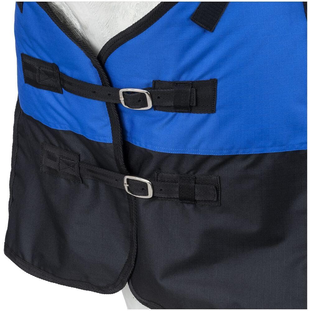 Tough 1 600D Turnout Horse Blanket with Snuggit Neck Royal 66
