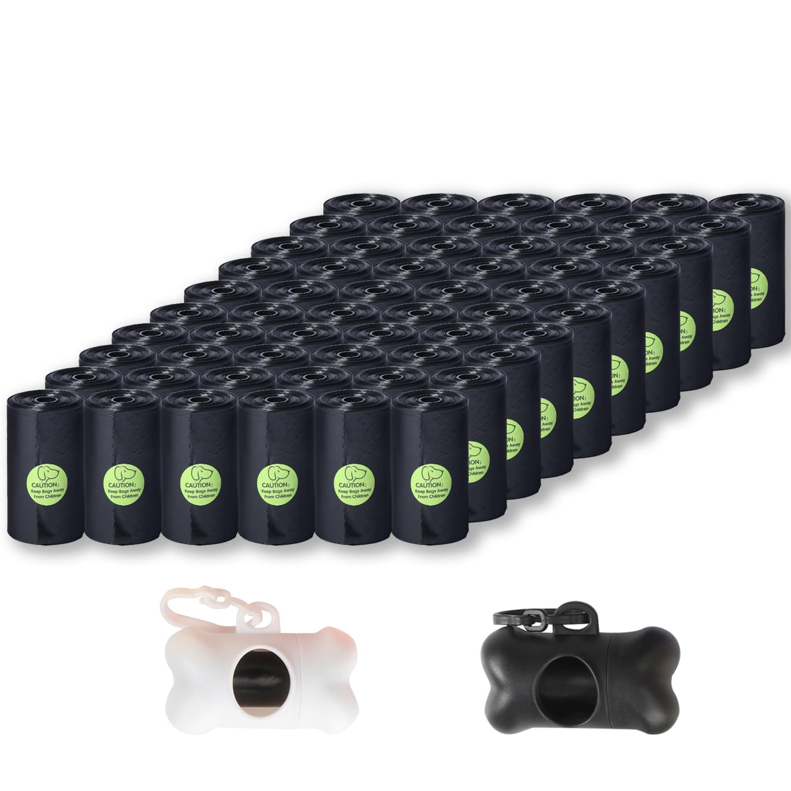 Dream&Glamour Dog Poop Bags,Value Pack,1200 Count Extra Thick And Strong Poop Bags For Dogs,60 Rolls,20 Doggy Bag Per Roll,Each 