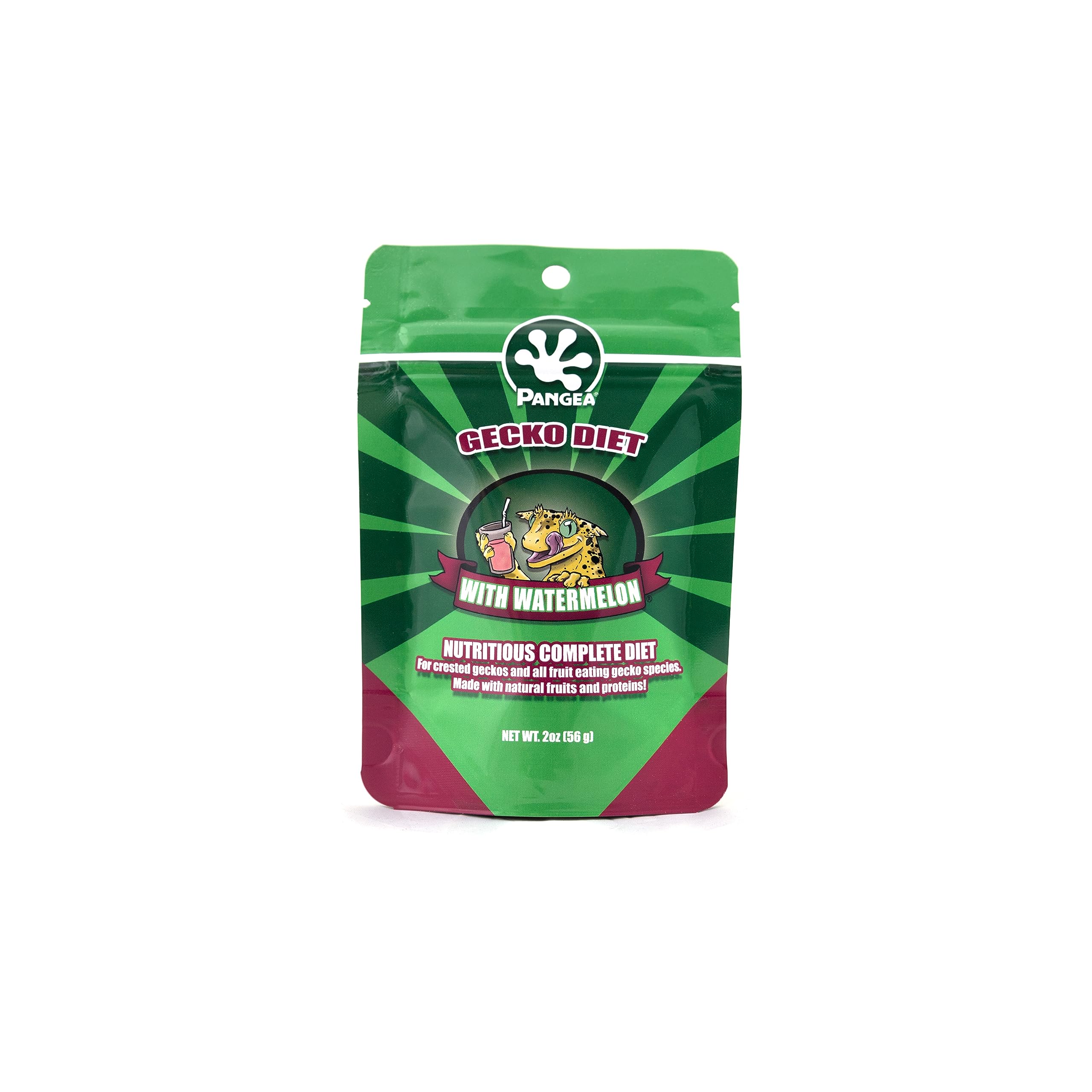 Pangea Fruit Mix Watermelon Complete Gecko Diet 2 oz, Green