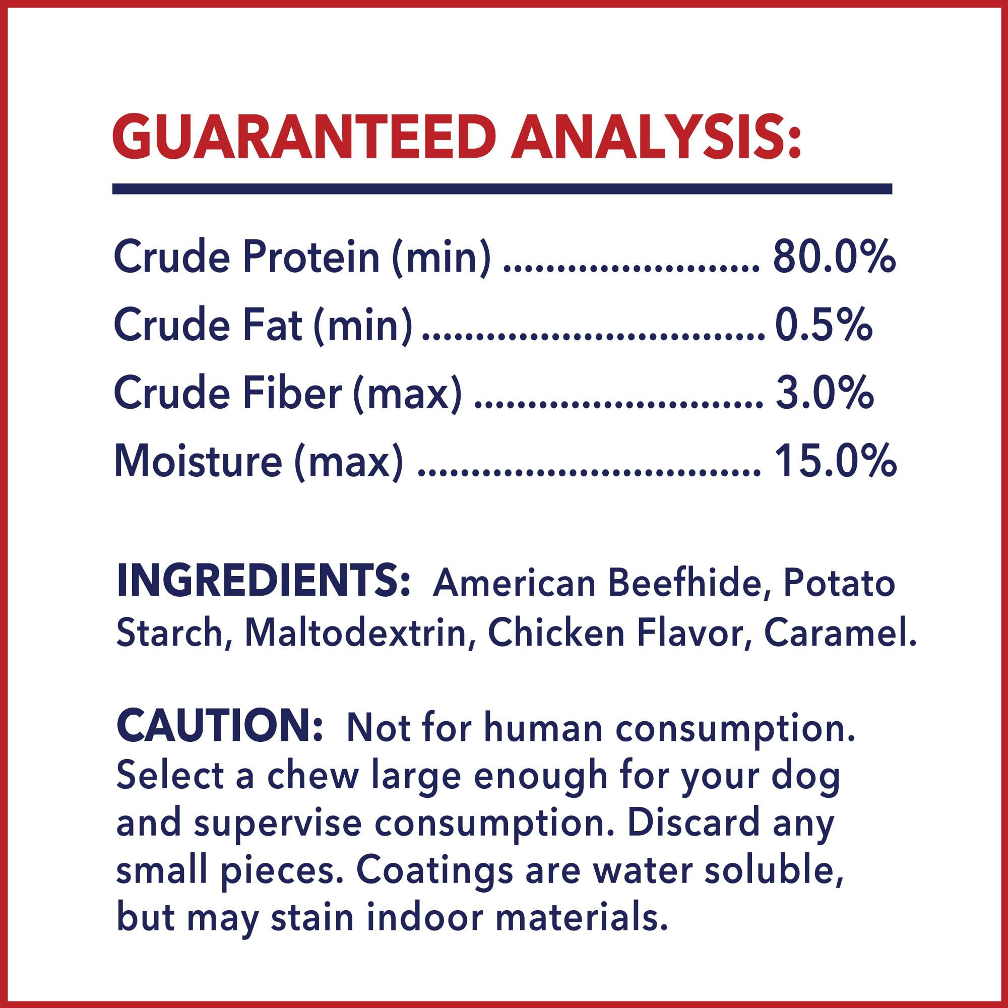 Pet Factory American Beefhide 5 Munch Mini Rolls Dog Chew Treats - Chicken Flavor, 1.5 lbs