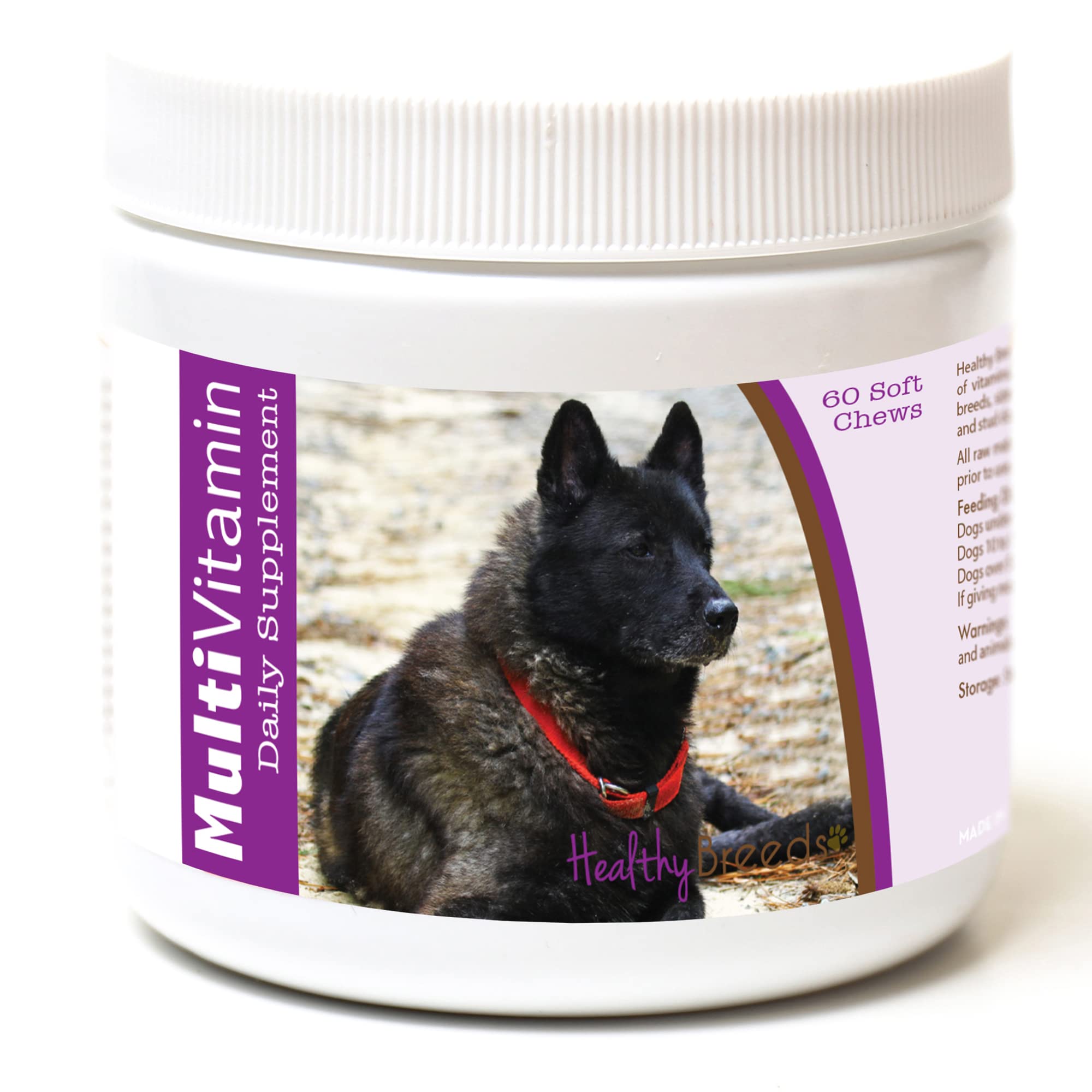 Healthy Breeds Norwegian Elkhound Multi-Vitamin Soft Chews 60 Count