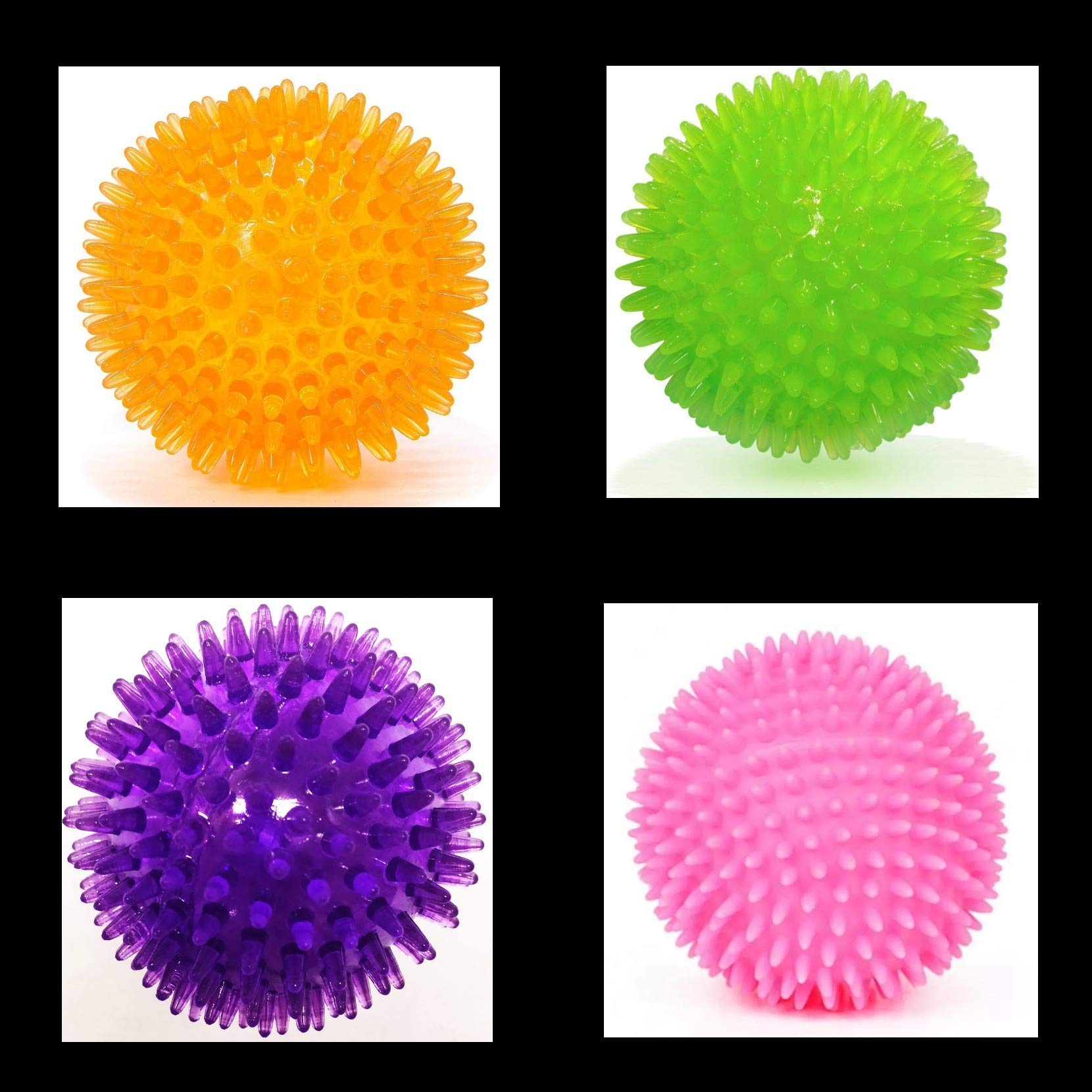 Petlicious & More Soundless Puppy Ball Dog Ball Tpr Material Chew Ball (Color May Vary)