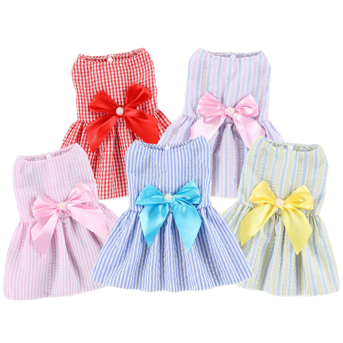 Tapbull Dog Dresses, Fashionable Pet Dog Clothes, Cute Cat Birthday Dr –  Petocart