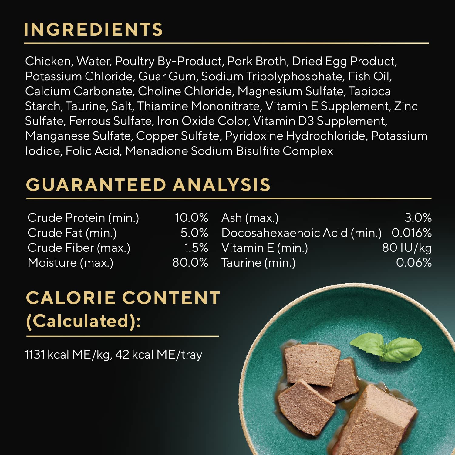 Sheba Perfect Portions Kitten Wet Cat Food Pate Chicken Entree, 2.6 oz. Twin-Pack Trays (24 Count, 48 Servings)