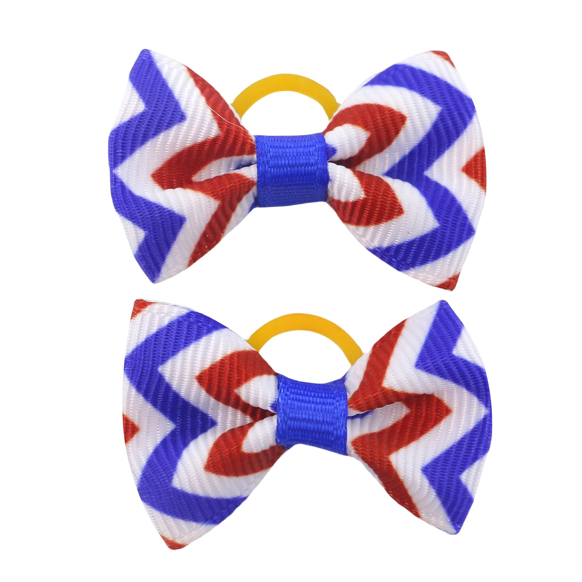 Puppy Hair Bows Small Dog: Mini Rubber Bands 60pcs