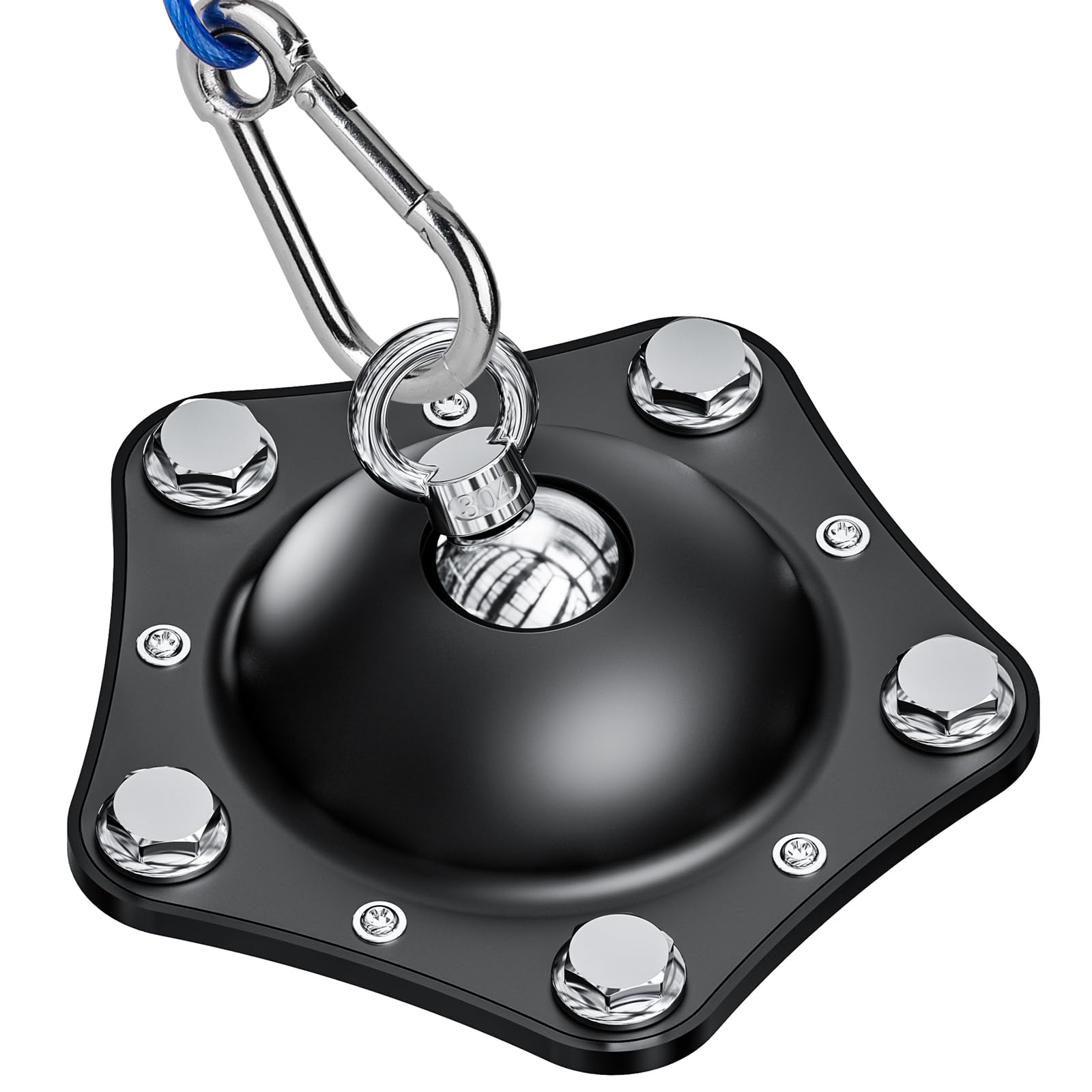 Tamababy Dog Tie Out Stake, 360Swivel Dog Run, Heavy Dog Stake For Yard, Rust Proof Dog Runner Can Hold Up To 150 Lbs Dogs For P