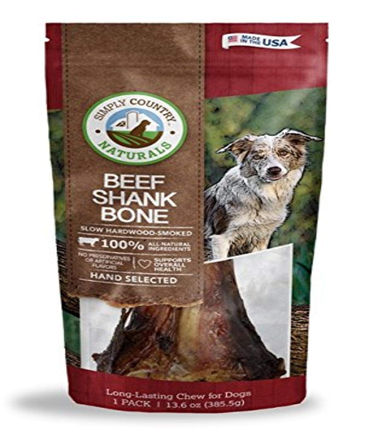 Simply Country Naturals Beef Shank Bone For Dogs, 1-Count