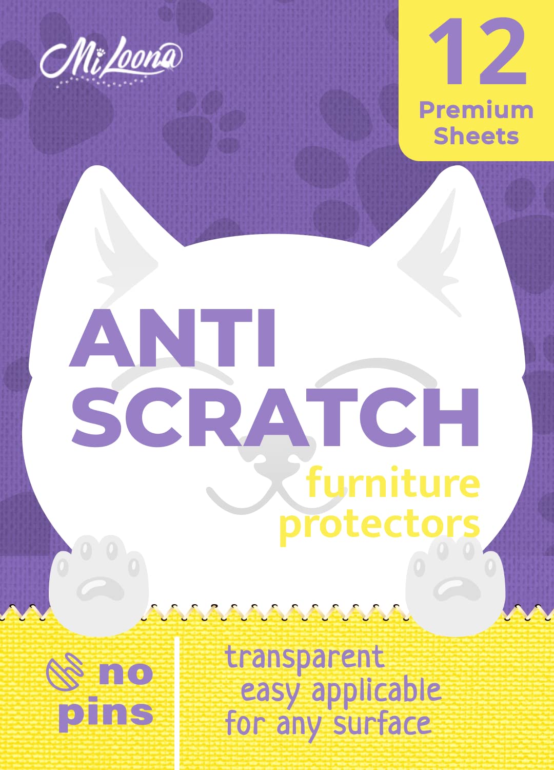 Cat Anti Scratch Furniture Protector - Couch Scratch Protector From Cats - Furniture Protection From Cat Scratching (12)
