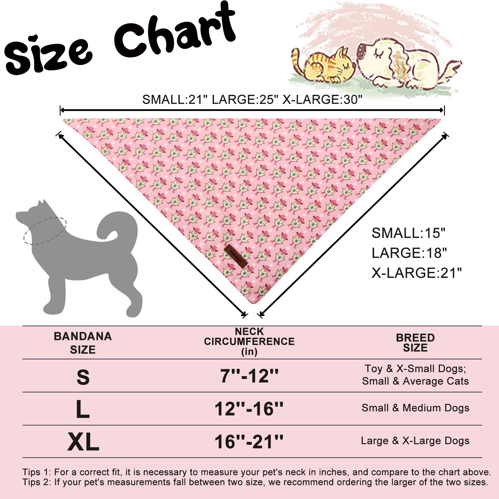 Babole Pet Easter Dog Bandanas 2 Pack, Pink Bunny & Chick Pattern Easter Dog Scarf Bib For Boy And Girl, Cute Holiday Bandana Fo