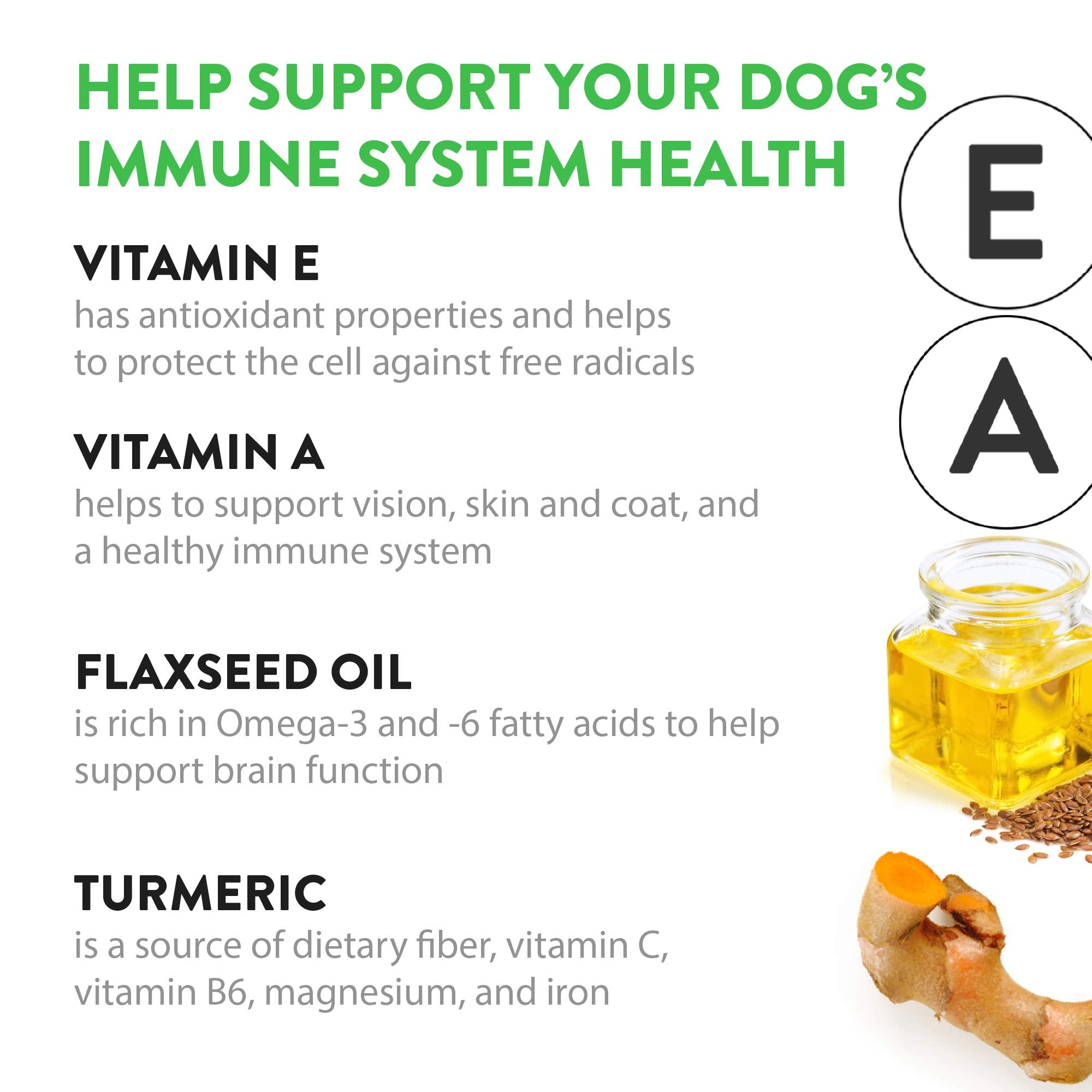 DOGSWELL Immunity & Defense, Flaxseed Oil, Turmeric, Vitamin E & A, Healthy Aging, Chicken Tenders 15 oz