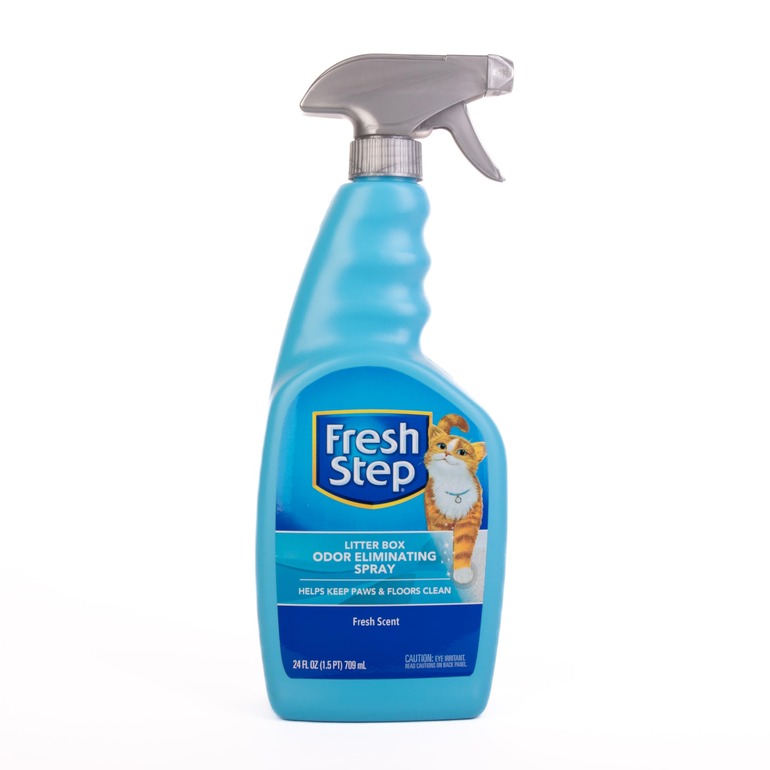 Fresh Step Cat Litter Box Odor Eliminating Spray - Deodorizer For Cats - Odor Neutralizing- 24 Ounces