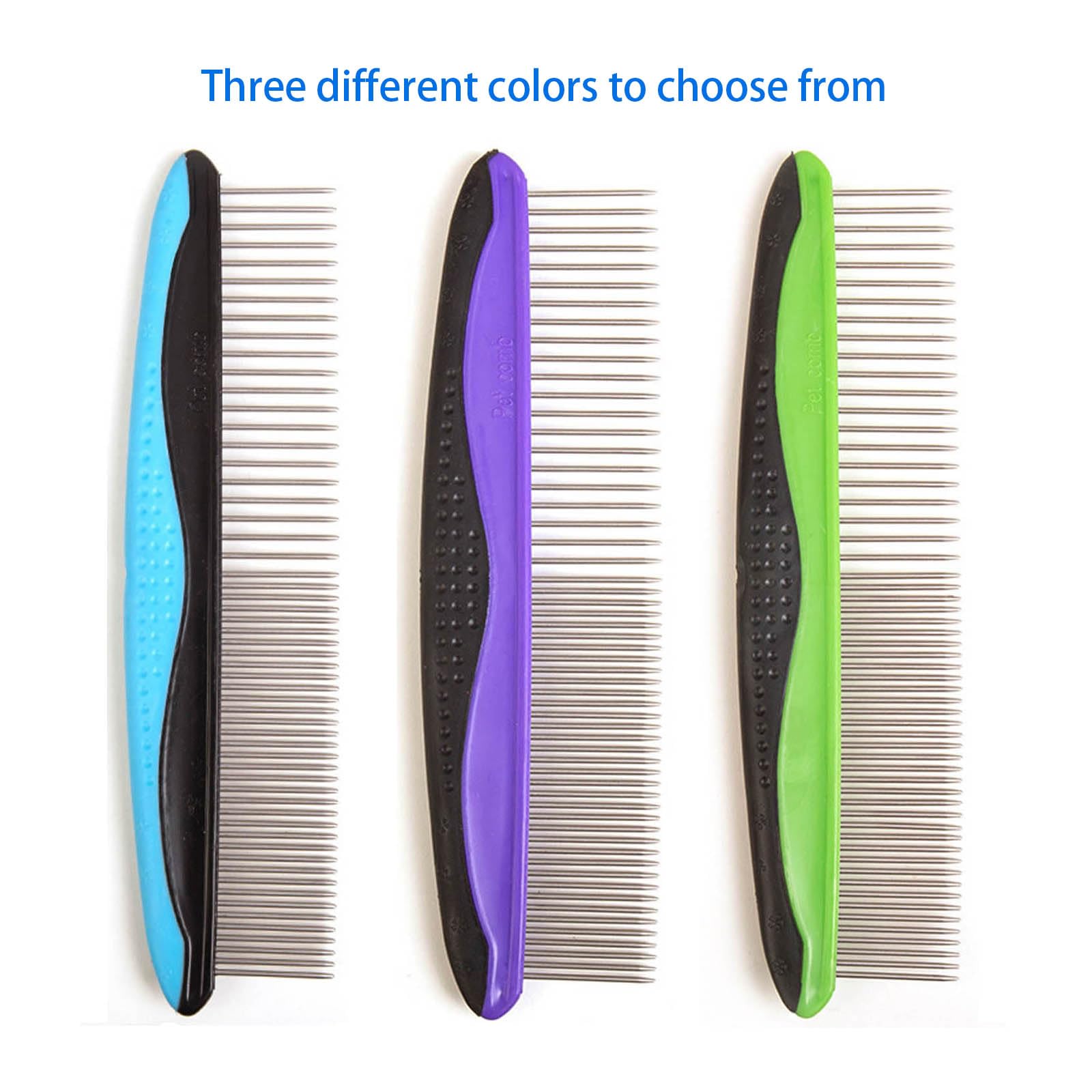 Ropo Dog And Cat Grooming Comb For Removing Matted Fur - Proper Care Prevents Knots And Mats In Long And Short-Haired Pets - Non