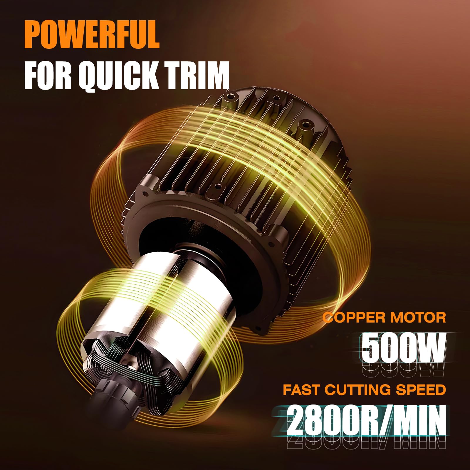 Takekit Sheep Shears, 500W Professional Heavy Duty Sheep Clippers For Grooming, 6 Speeds Electric Animal Shearing Clippers For A