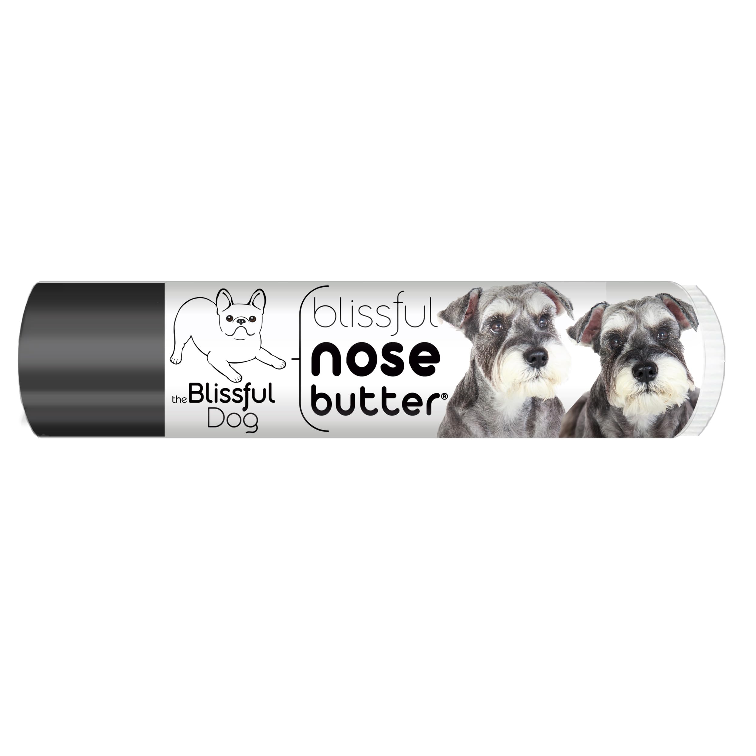The Blissful Dog Schnauzer Unscented Nose Butter - Dog Nose Butter, 0.15 Ounce