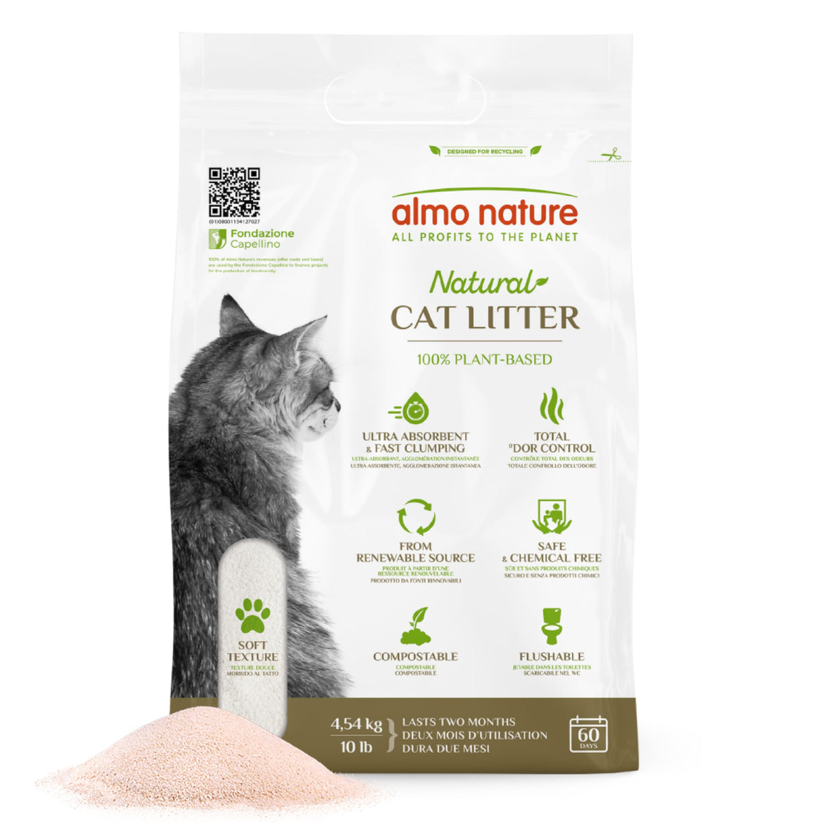 Almo Nature Cat Litter 2,27 Kg/5 Lb (76)