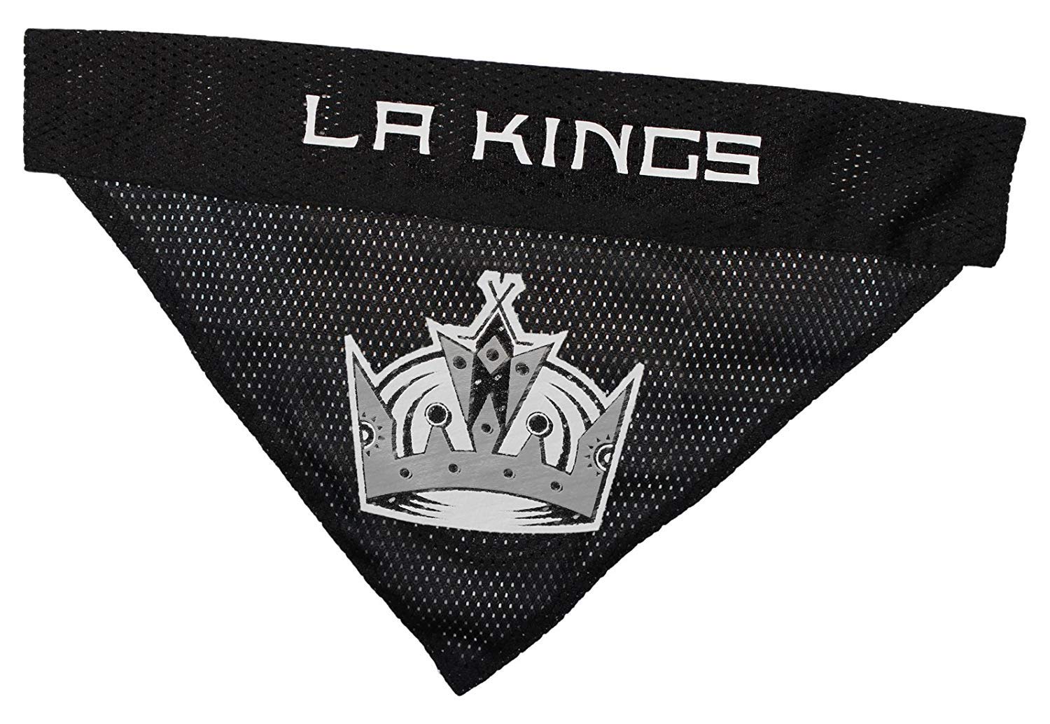 NHL Los Angeles Kings Bandana for Dogs & Cats, Small/Medium. - Cute & Stylish Bandana! The Perfect Hockey Fan Scarf Bandana, Gre