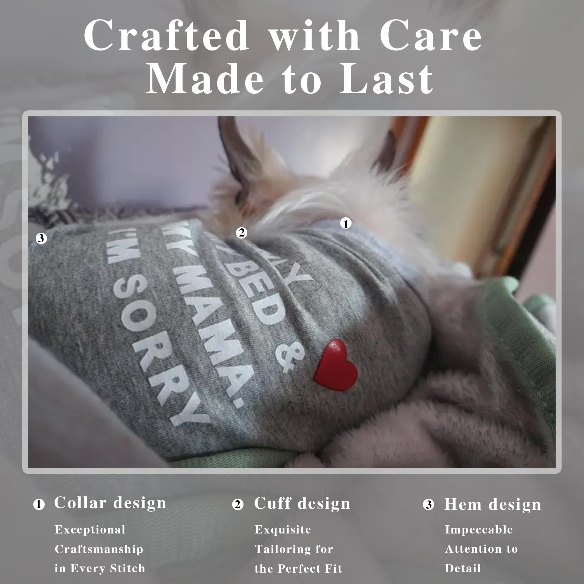 Stylish Cotton Dog Shirt With Print, Soft & Breathable, All-Season Comfort, Fits Most Breeds - Perfect Pet Apparel For Small, Me