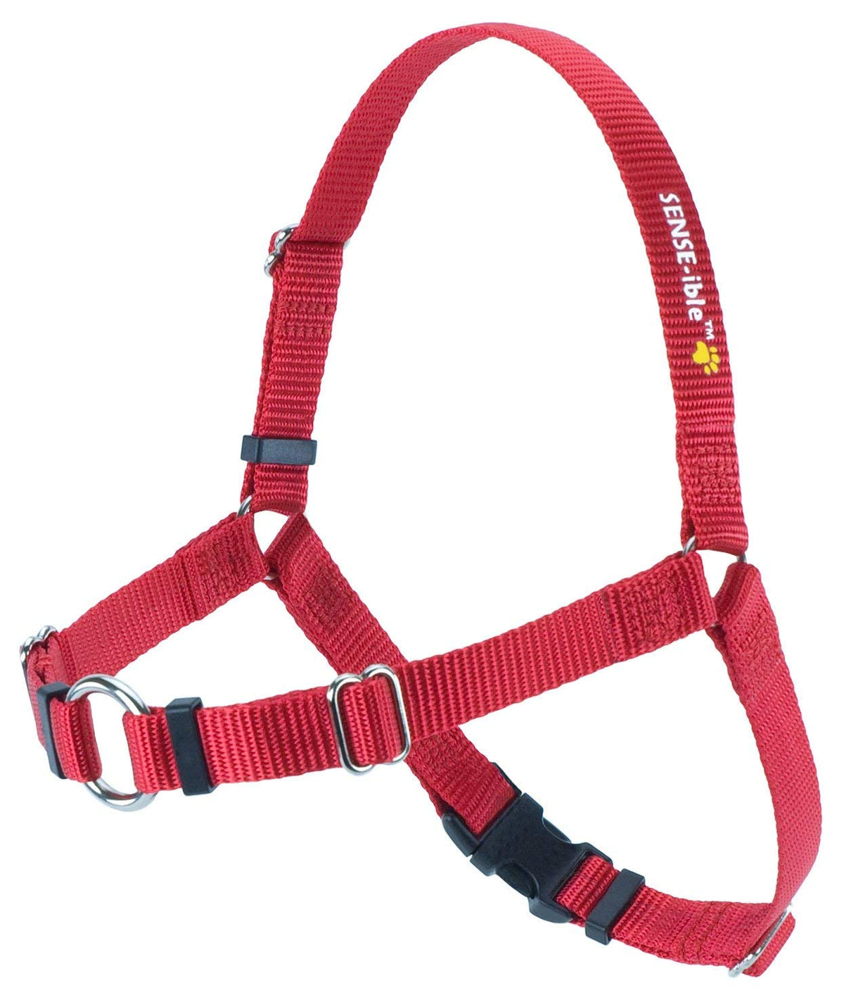 Softouch Sense-Ible No-Pull Dog Harness - Red Medium