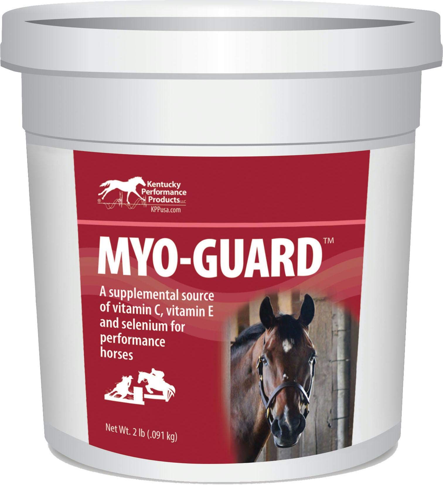 Kentucky Performance Products Myo-Guard, 2 Pounds, Daily Antioxidant Support to Reduce Muscle Soreness in Performance Horses