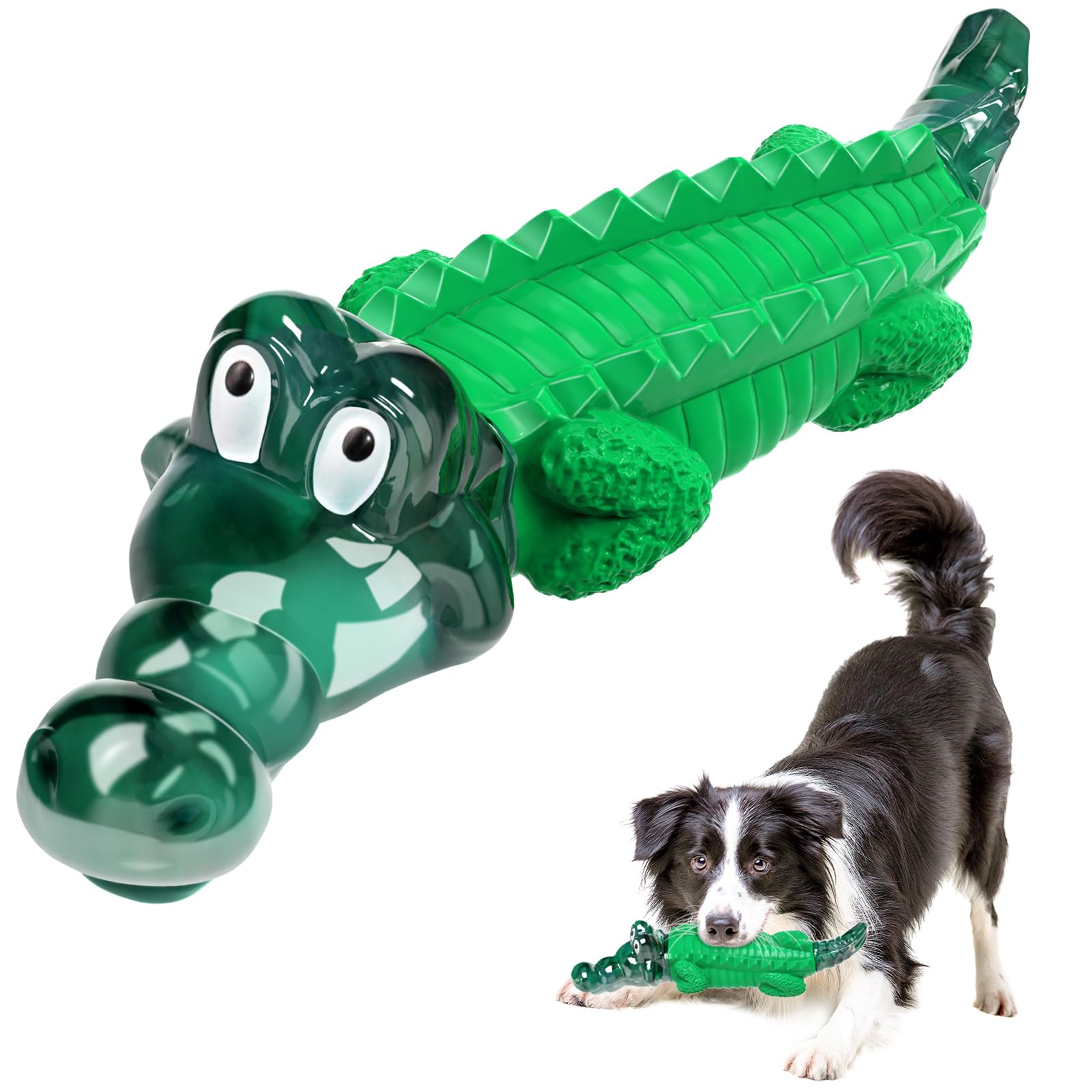 Fuufome Dog Chew Toys For Aggressive Chewers - Indestructible Dog Toy To Reduce Pet Anxiety And Boredom For Small, Medium, Large Breed