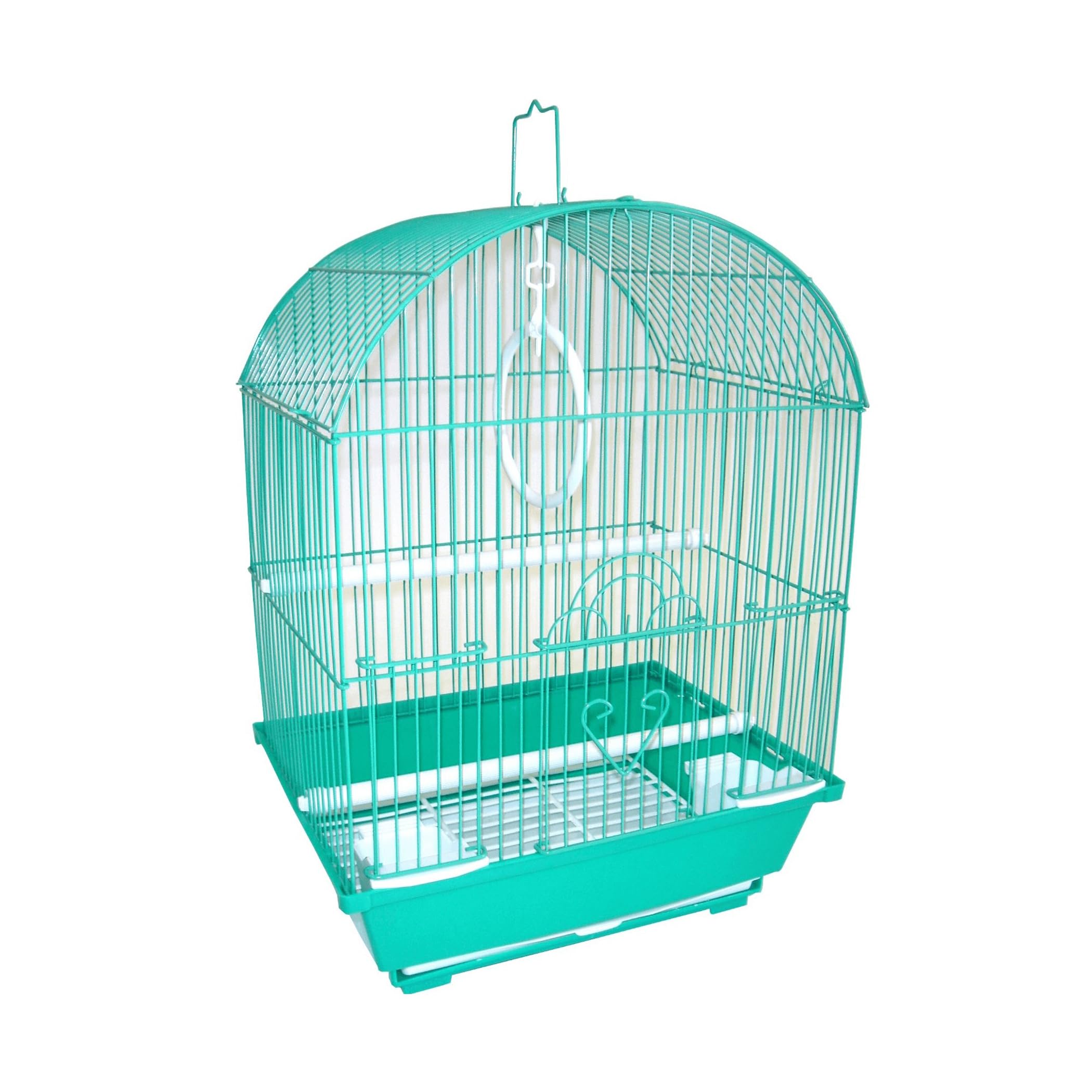 Yml A1104Grn Round Top Style Small Parakeet Cage, 11 X 9 X 16